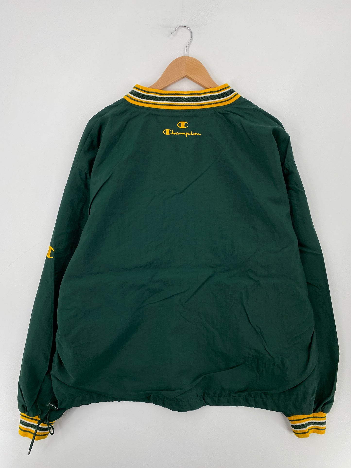 Vintage Champion x GREEN BAY PACKERS Size L NFL Nylon Jacket / E3747N