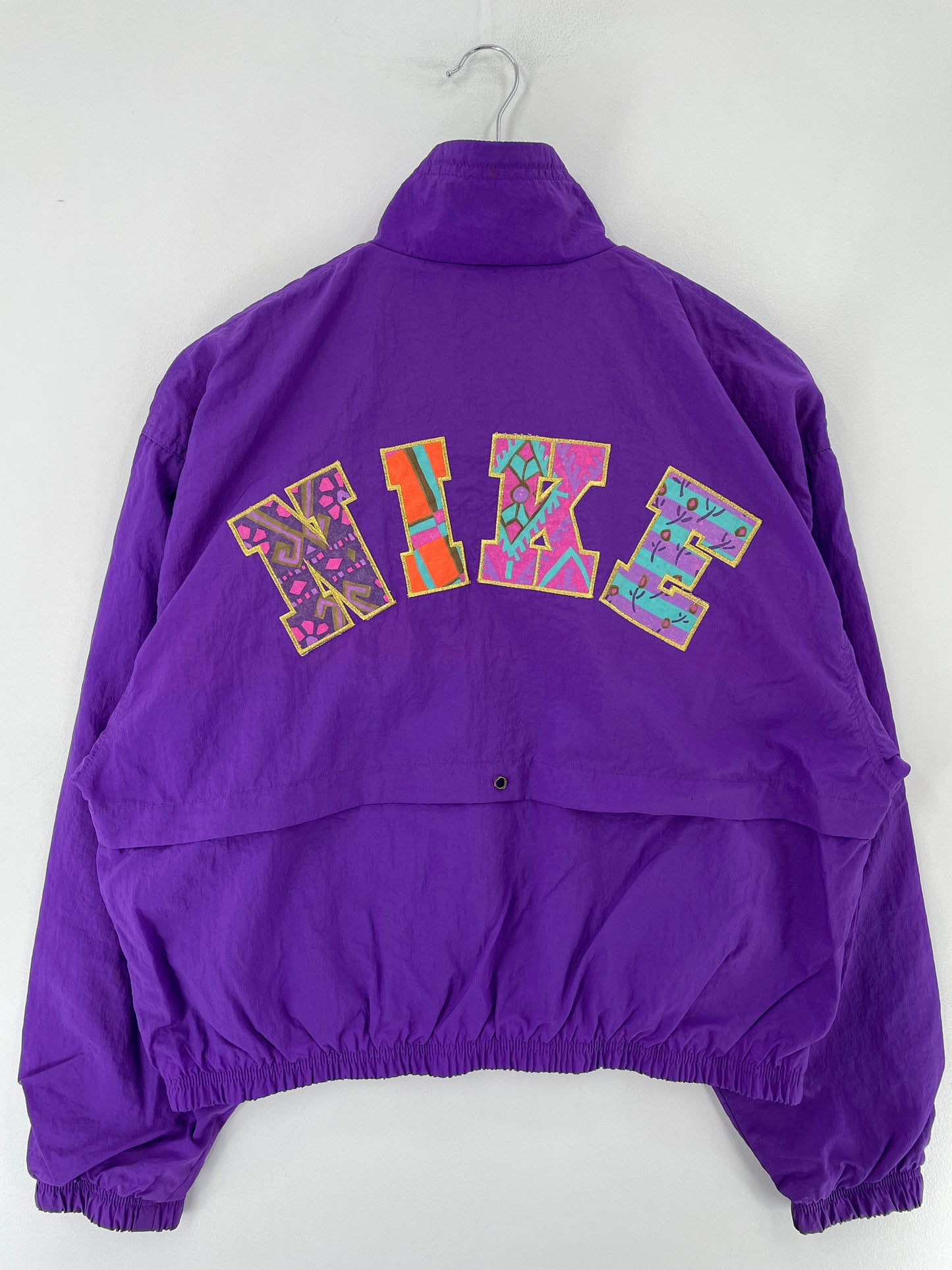 90’s NIKE Size Ladies.L Nylon Jacket / E5798N