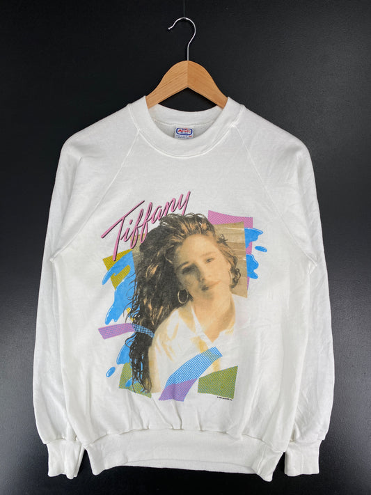 .1989 TIFFANY Size M Vintage Sweat-shirt / E6583S