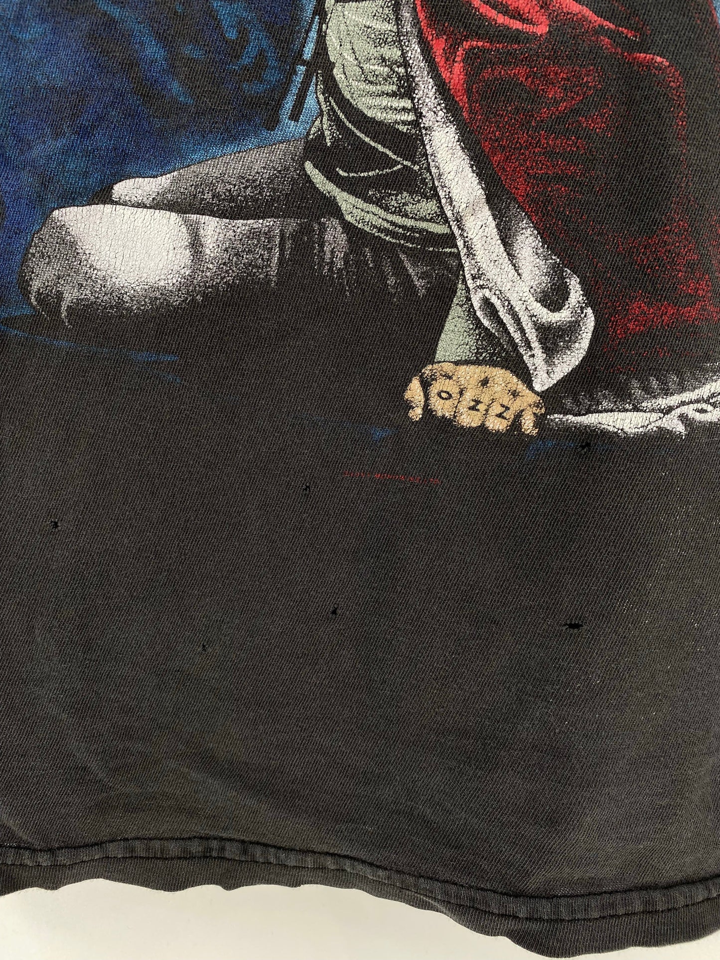 00’ OZZY OSBOURNE Size L Vintage Music T-Shirt / A8714