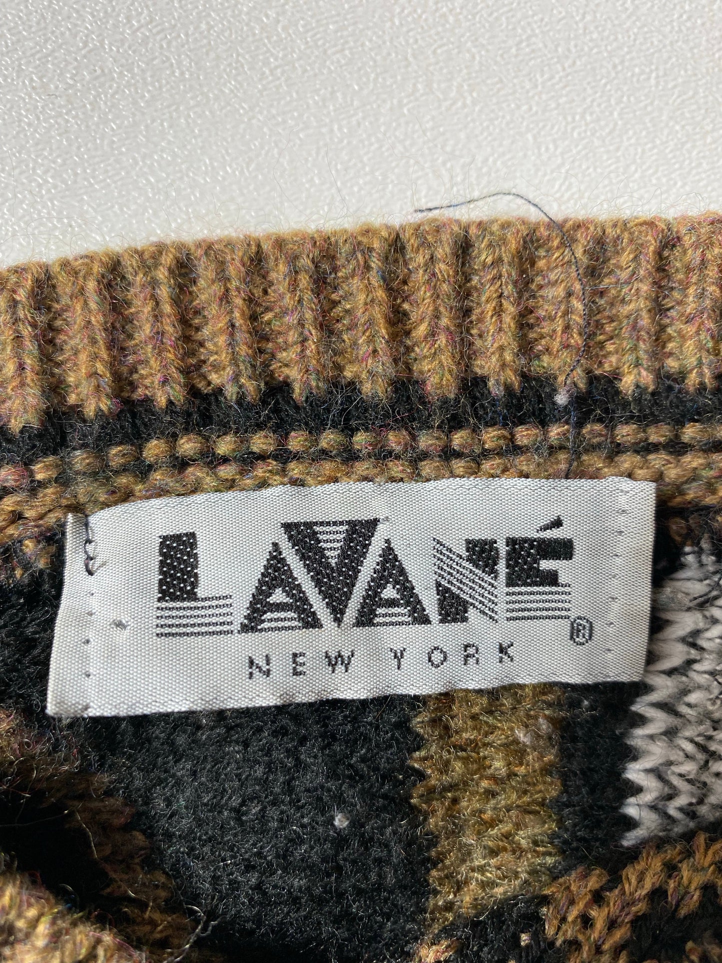 Vintage 3D COOGI- Style Size No Tag (Approx.L) Knit Sweater / A9877