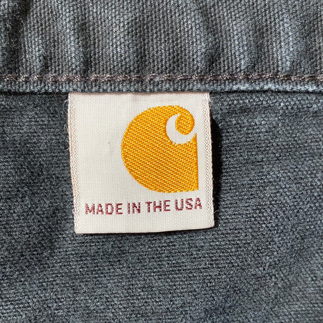 Vintage CARHARTT Made in USA Size W40xL29.5 Double Knee Duck Pants / A5137