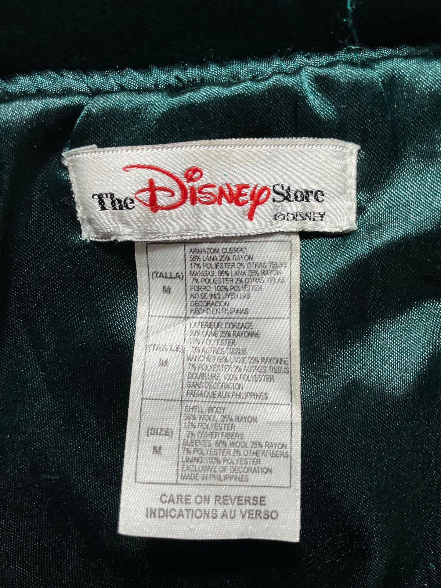 00’ DISNEY TIGGER Size M Vintage Hoodie Wool Jacket  / K5004