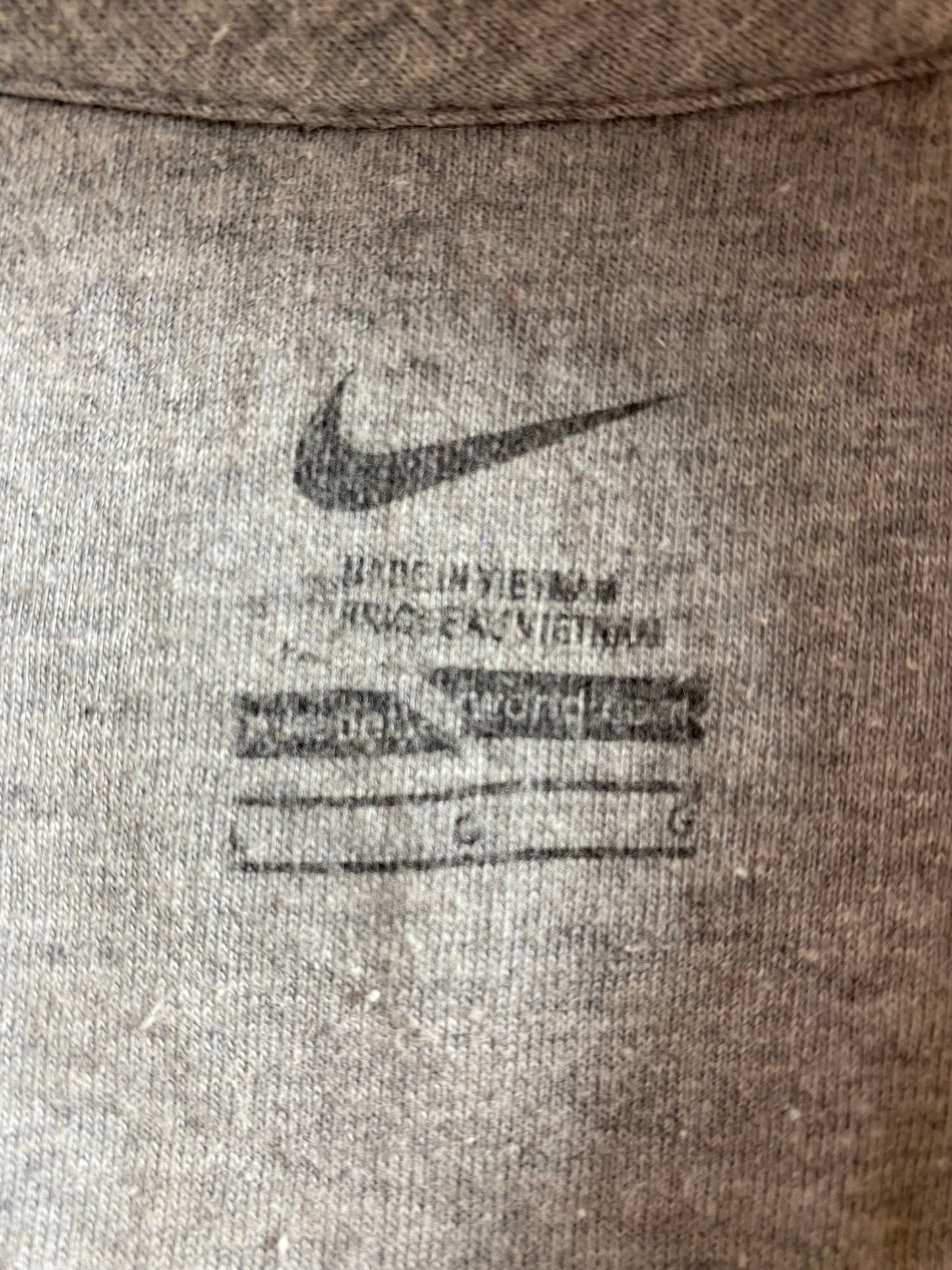 00' NIKE IOWA STATE Size L Vintage Hoodie Sweat-Shirt / K4653