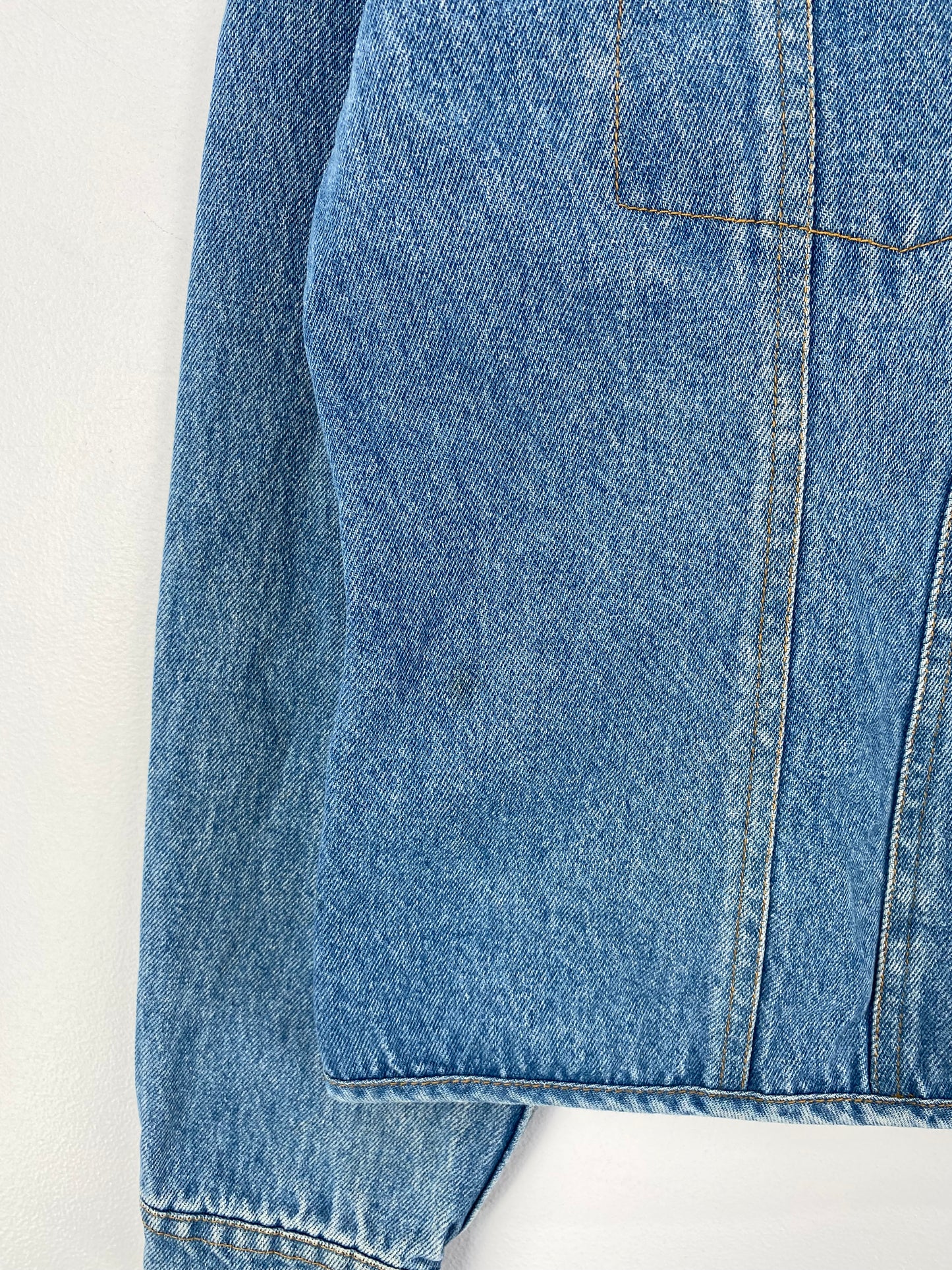 00’ DISNEY POOH AND PIGLET Size Ladies L Denim Jacket / A982