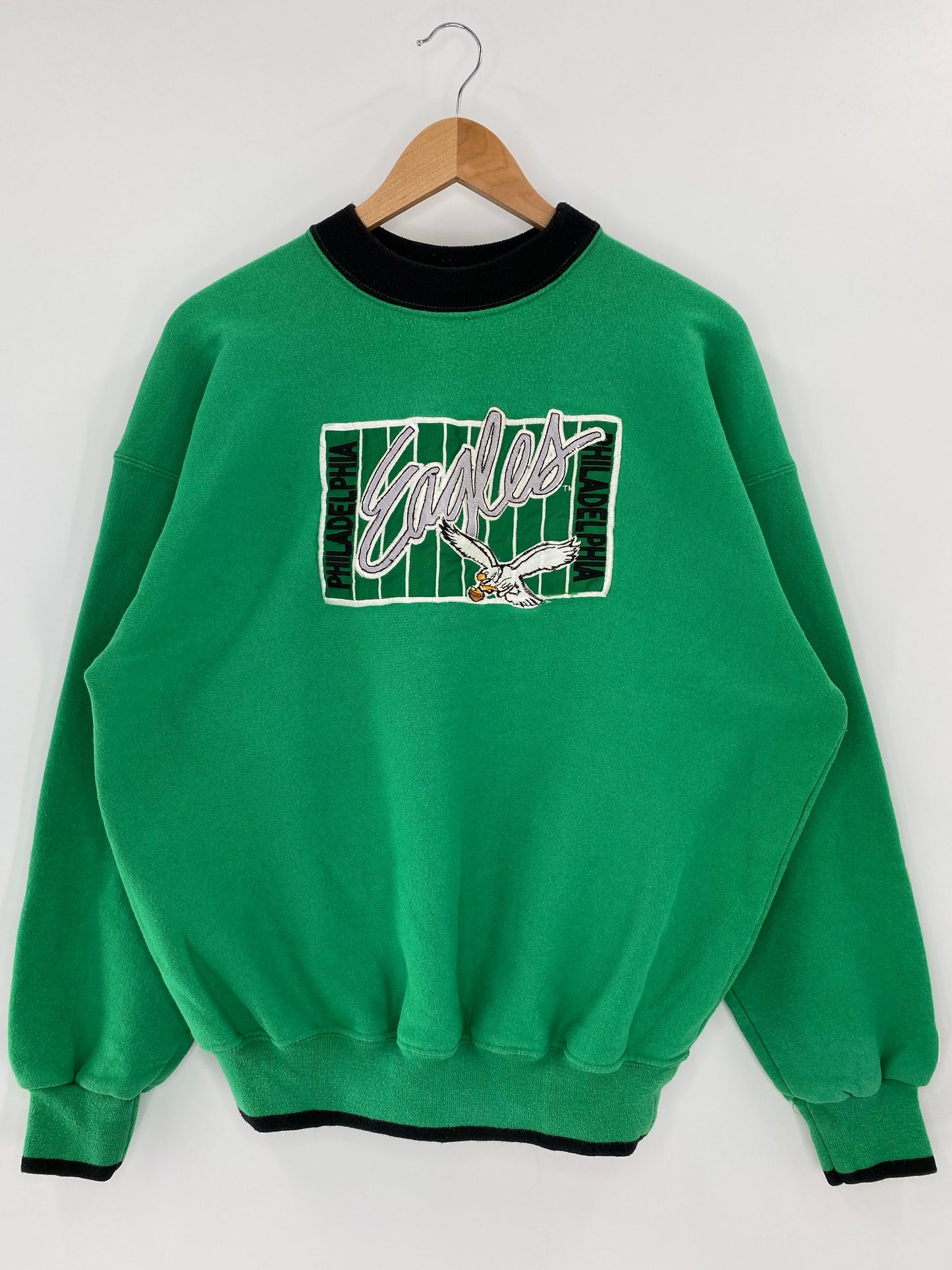 90’s PHILADELPHIA EAGLES Made in USA Size LNFL Sweat shirt / K5705