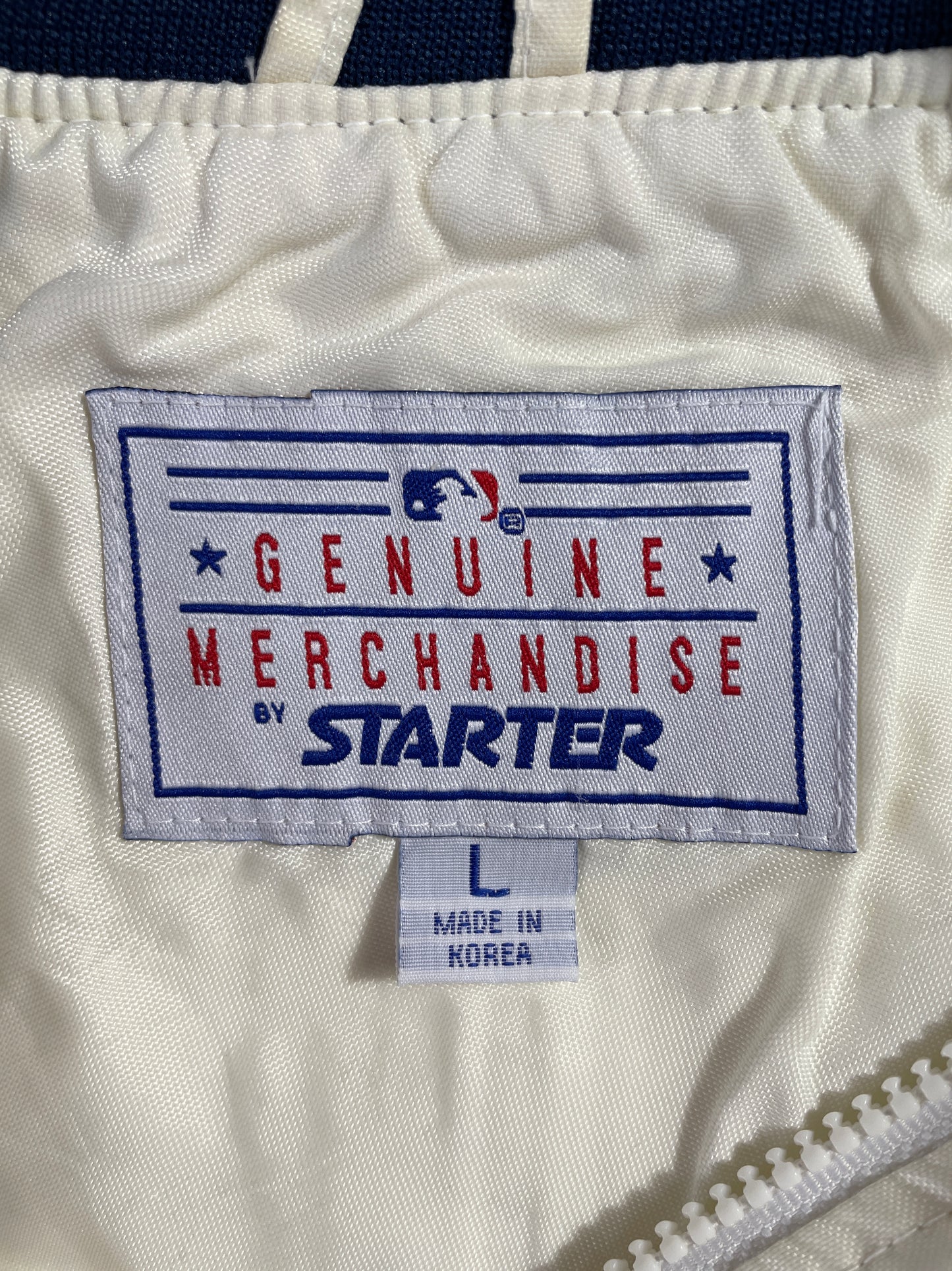 90’s STARTER x NEW YORK YANKEES Size L Vintage MLB Nylon Jacket / E1835N