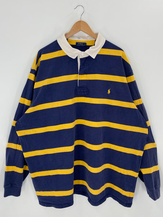 00’s POLO RALPH LAUREN Size XXXXL Vintage Rugby-shirt / K6027