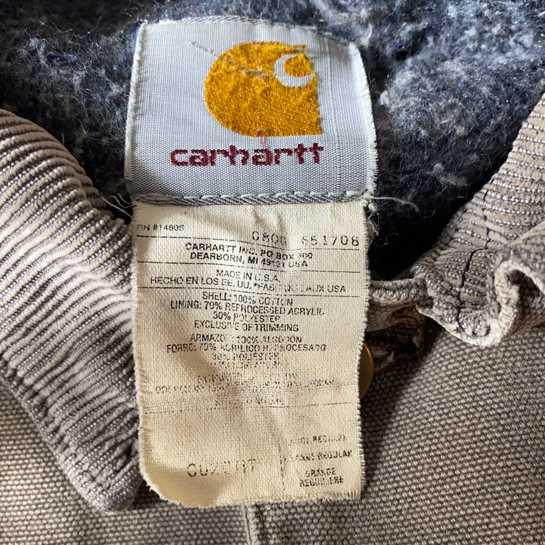 90’s CARHARRT Made in USA Size Approx.XL Vintage Duck Jacket / E2227J