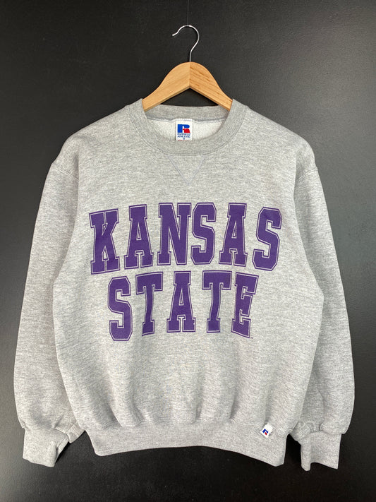 90’s RUSSELL x KANSAS STATE Made in USA Size M College Sweat-shirt / E5178S
