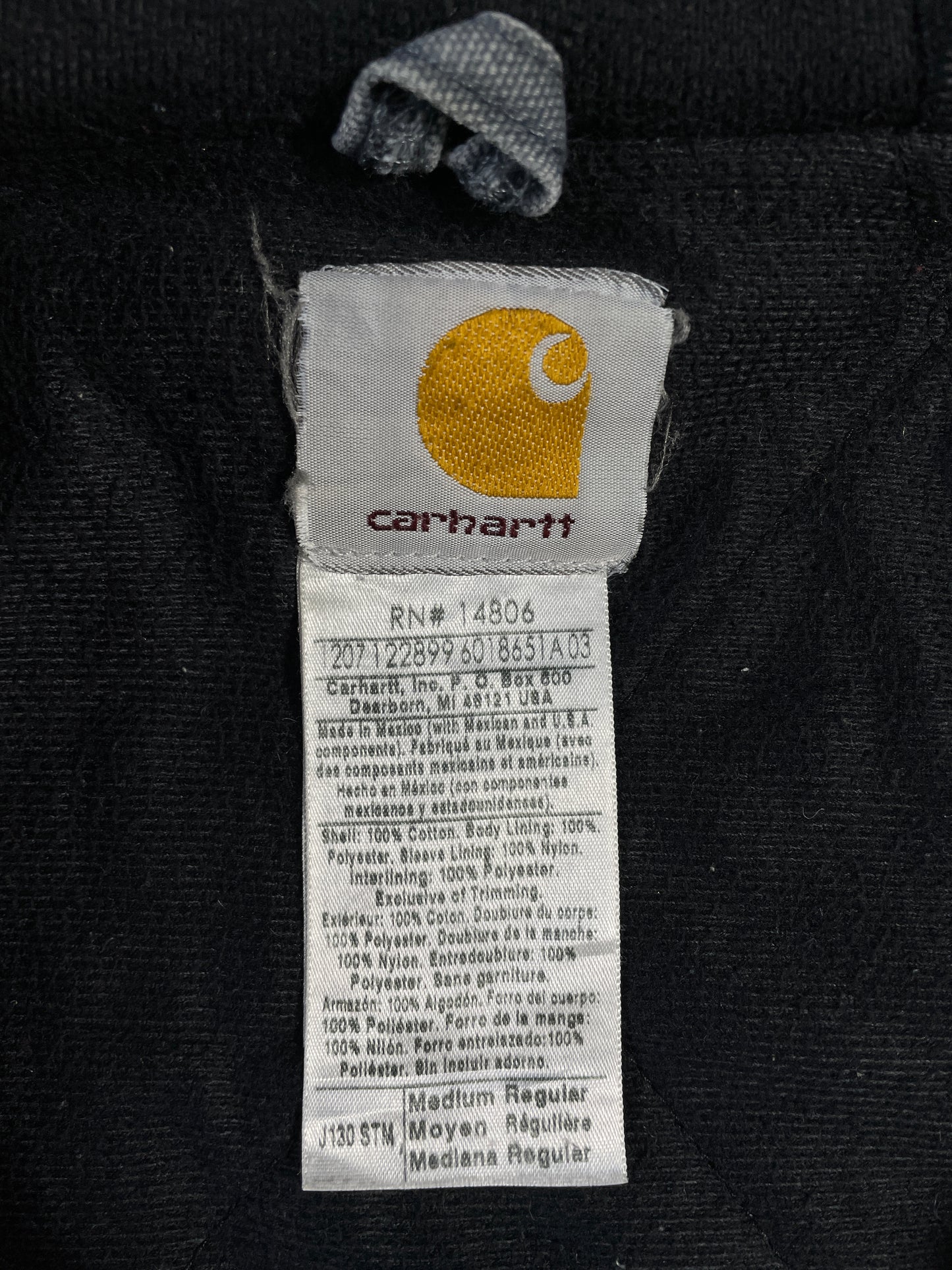 Vintage CARHARTT Size M Hoodie Duck Jacket / A9742
