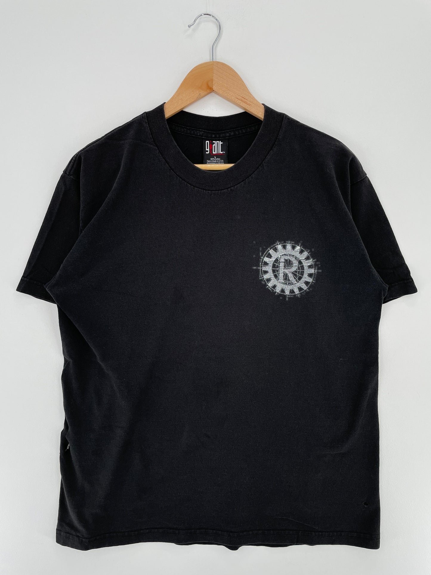 .90's RAGE AGAINST THE MACHINE Size L Vintage Music T-Shirt / E5841T