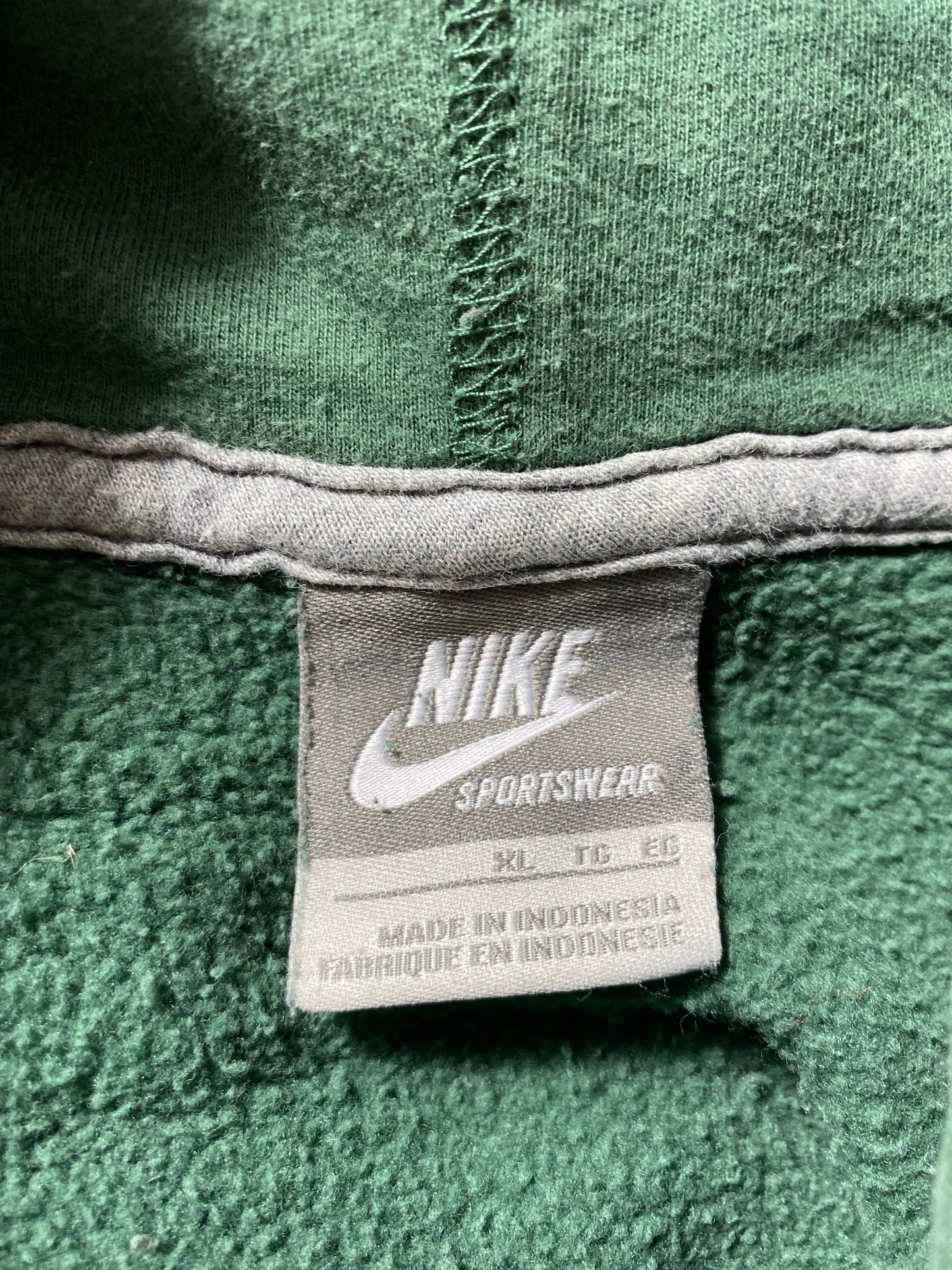 00' NIKE Size XL Vintage Hoodie Sweat shirt / K8022