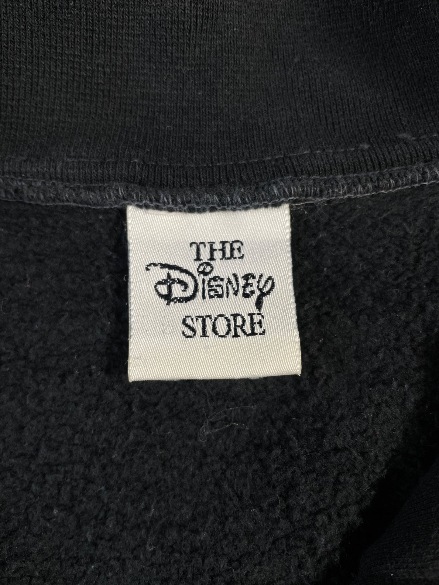 Vintage DISNEY WINNIE THE POOH Size (Approx.XL-XXL) Vintage Half Zip-up Sweat-shirt / A6830