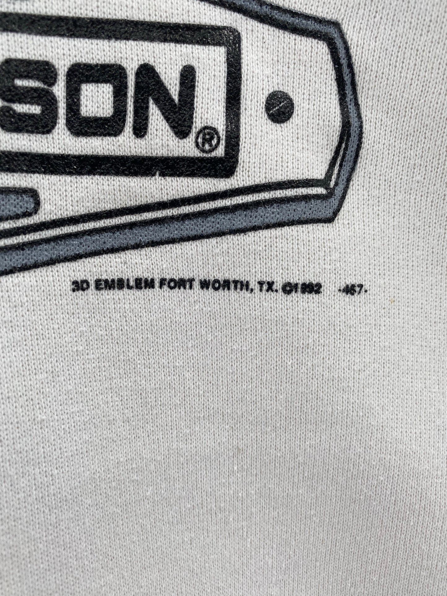 1992' HARLEY DAVIDSON Size L Vintage Sweat-Shirt / k5588