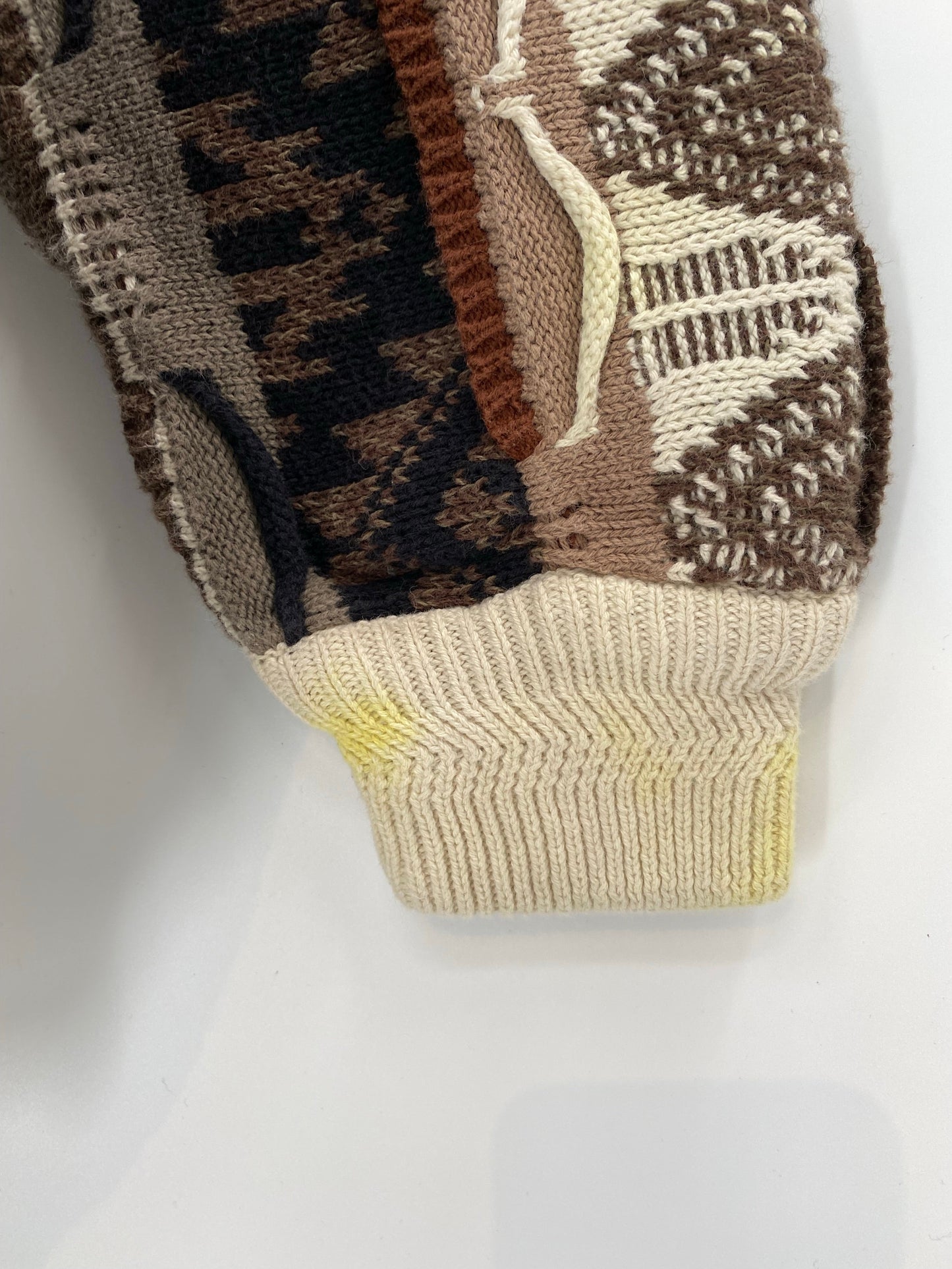 Vintage 3D COOGI- Style Size No tag (Approx.L) Knit Sweater/ A7908