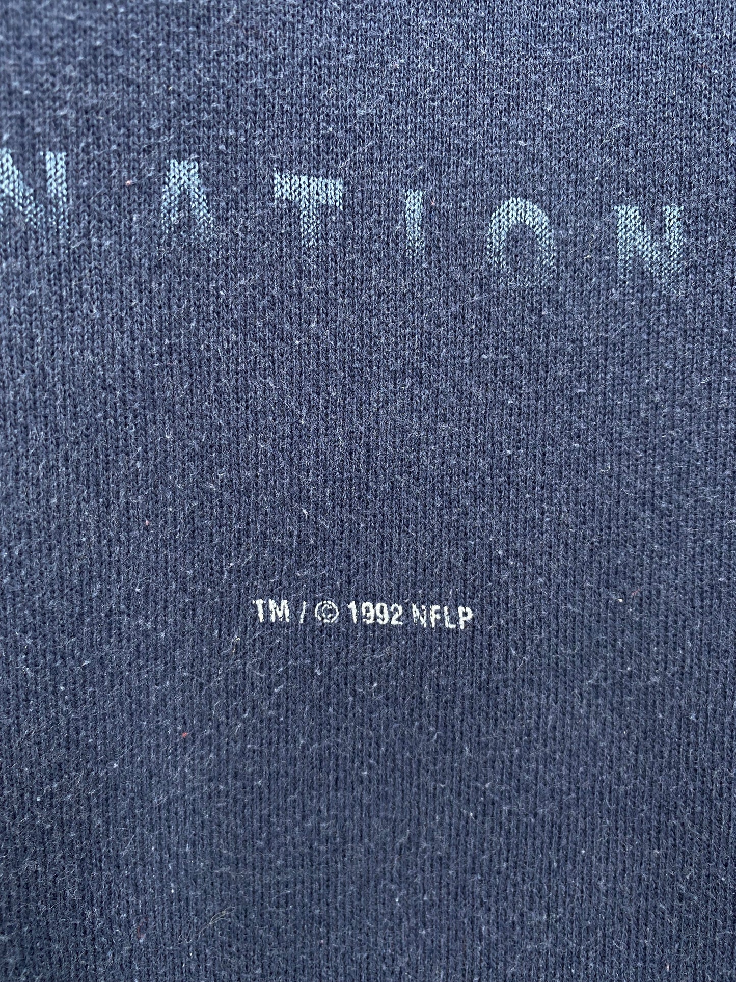 1992' DALLAS COWBOYS Size No Tag(approx.M) Vintage NFL Sweat - Shirt/ K6020