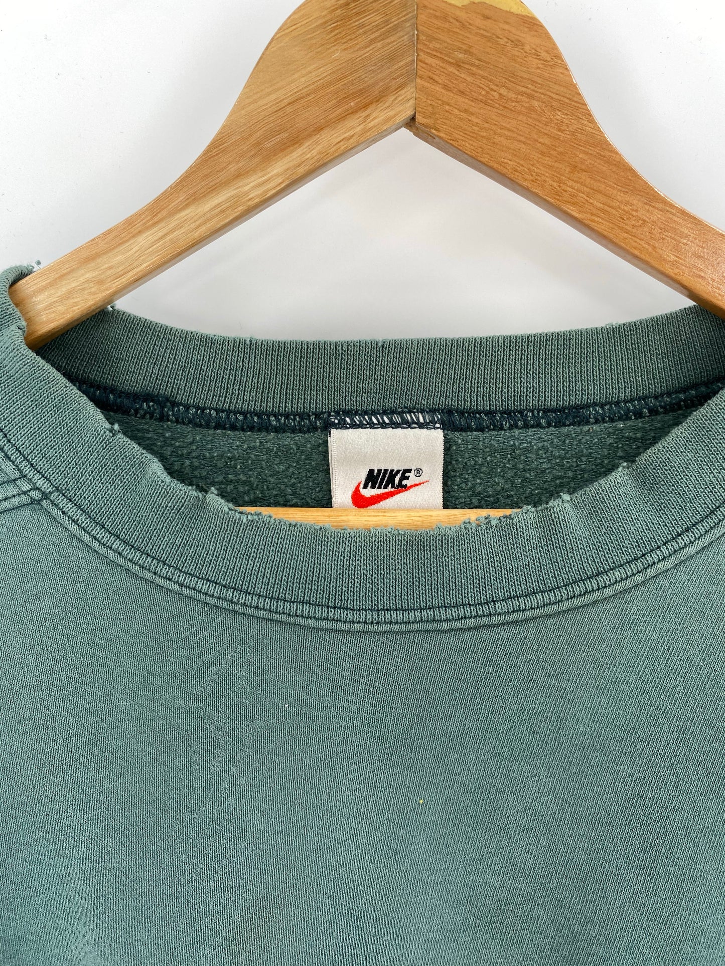 90’s NIKE Mini Swoosh Size XL Vintage Sweat-shirt / 7968