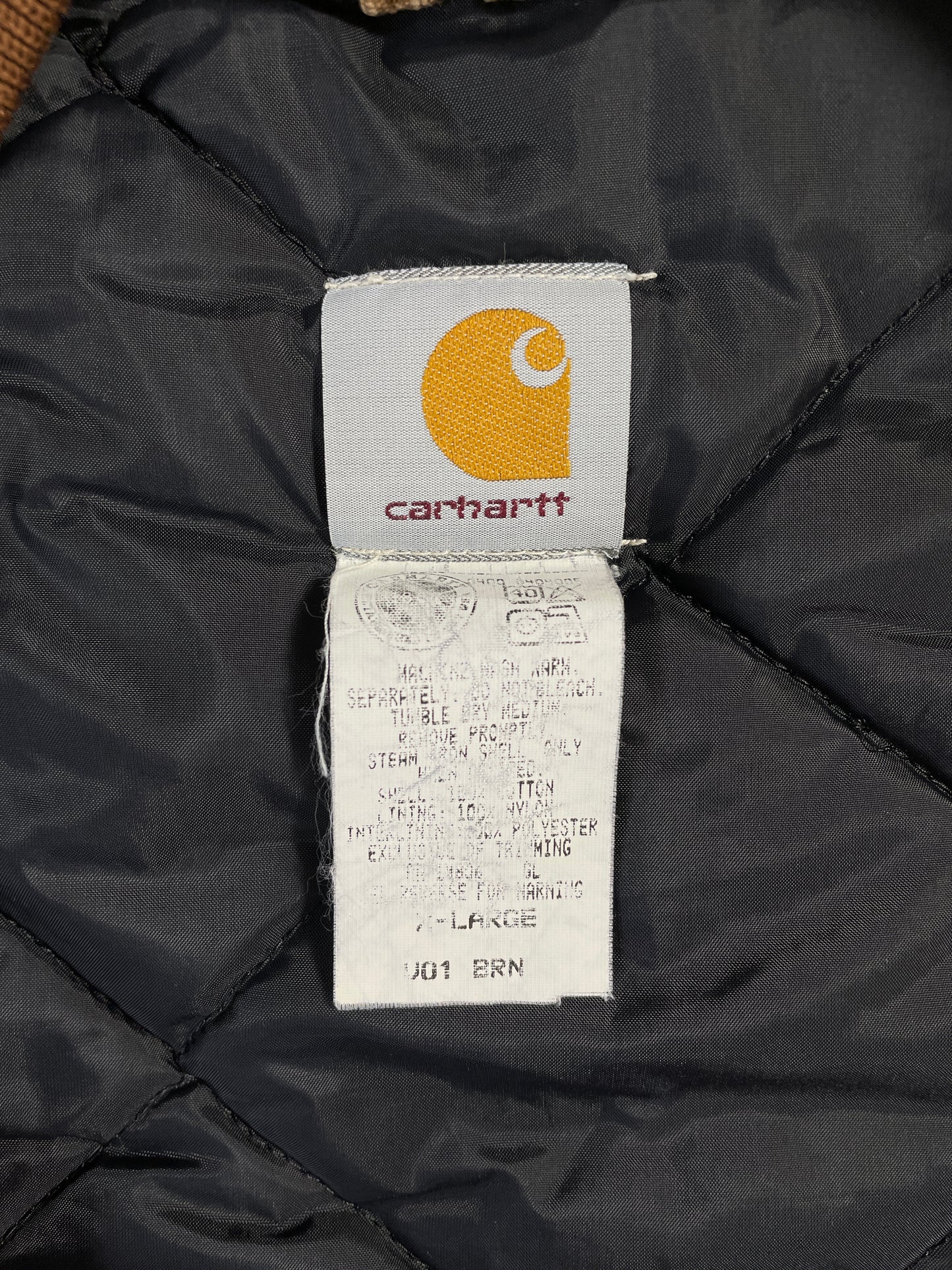 Vintage CARHARTT Size XL Duck Vest / A8642