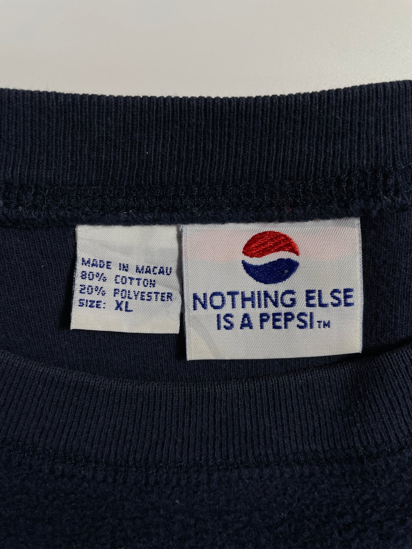 00' PEPSI Size XL Vintage Sweat-Shirt / E4023S