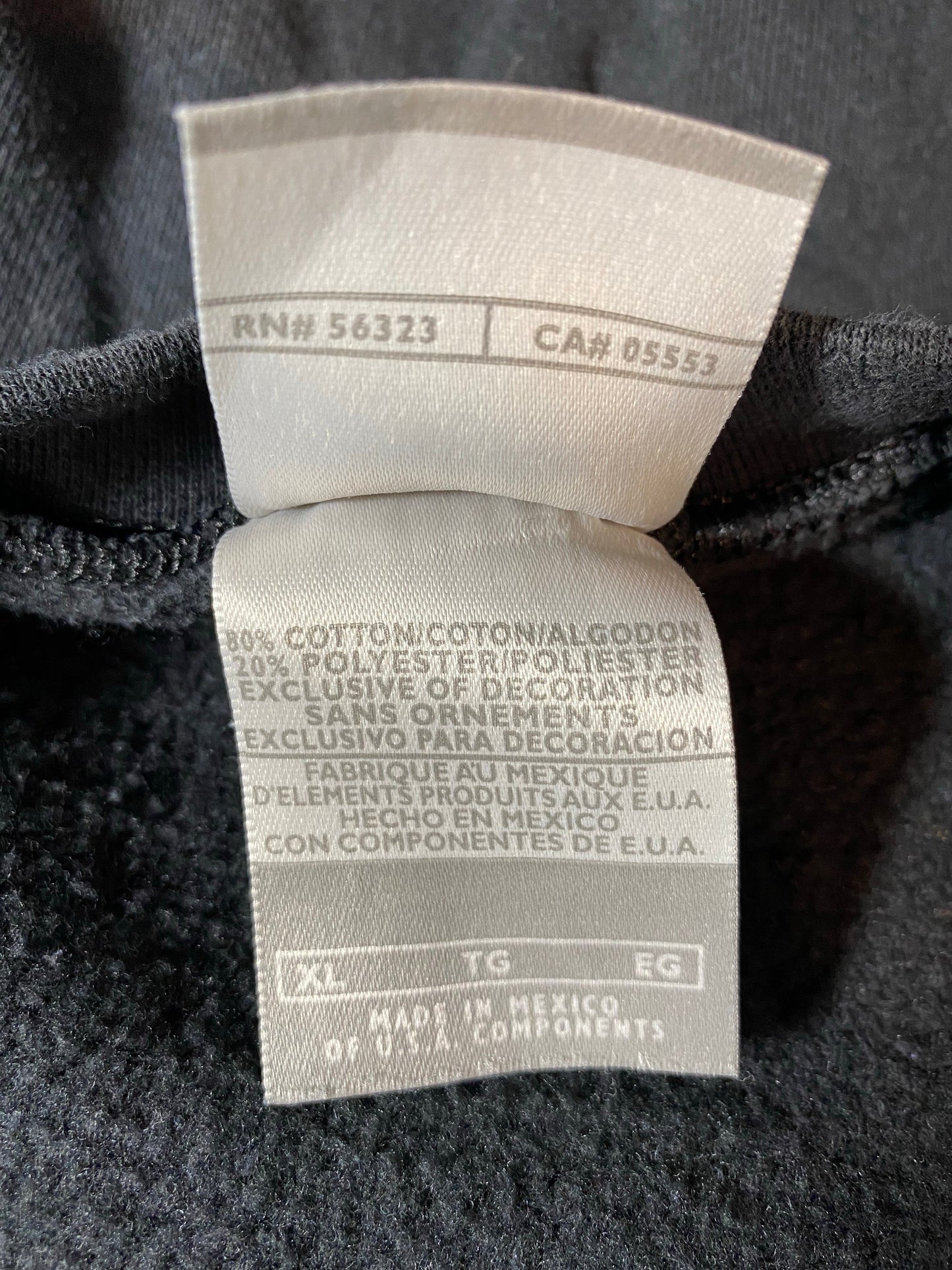 90's NIKE MINI SWOOSH Size XL Vintage Sweat-shirt/ K5250