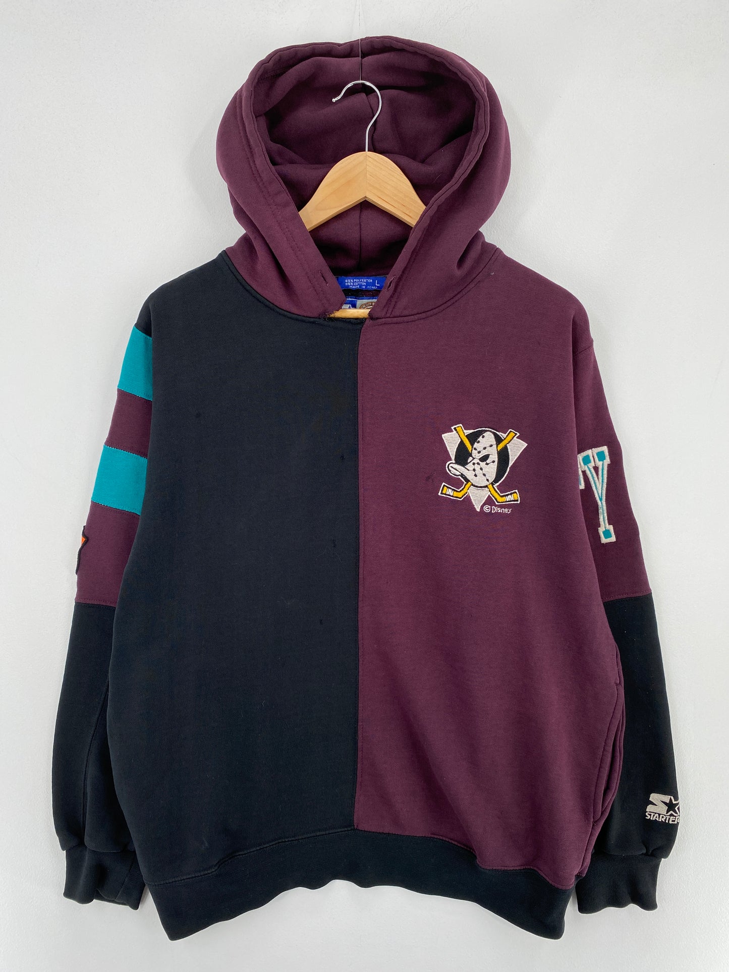 90’s STARTER x MIGHTY DUCKS Size L Vintage NHL Sweat-Shirt/ E2006S