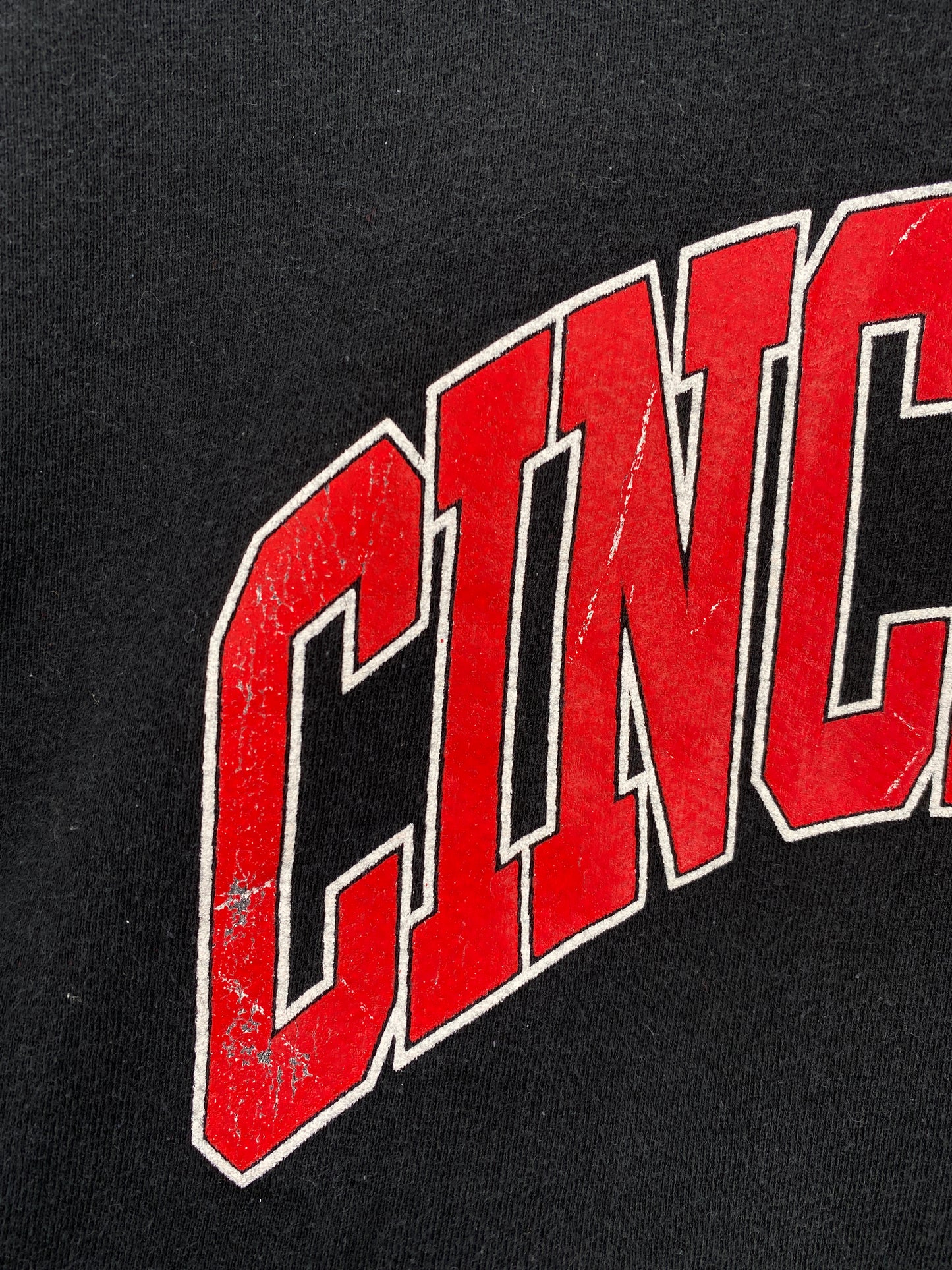 90's CINCINNATI Made in USA Size XL College Hoodie Sweat-Shirt / A5844