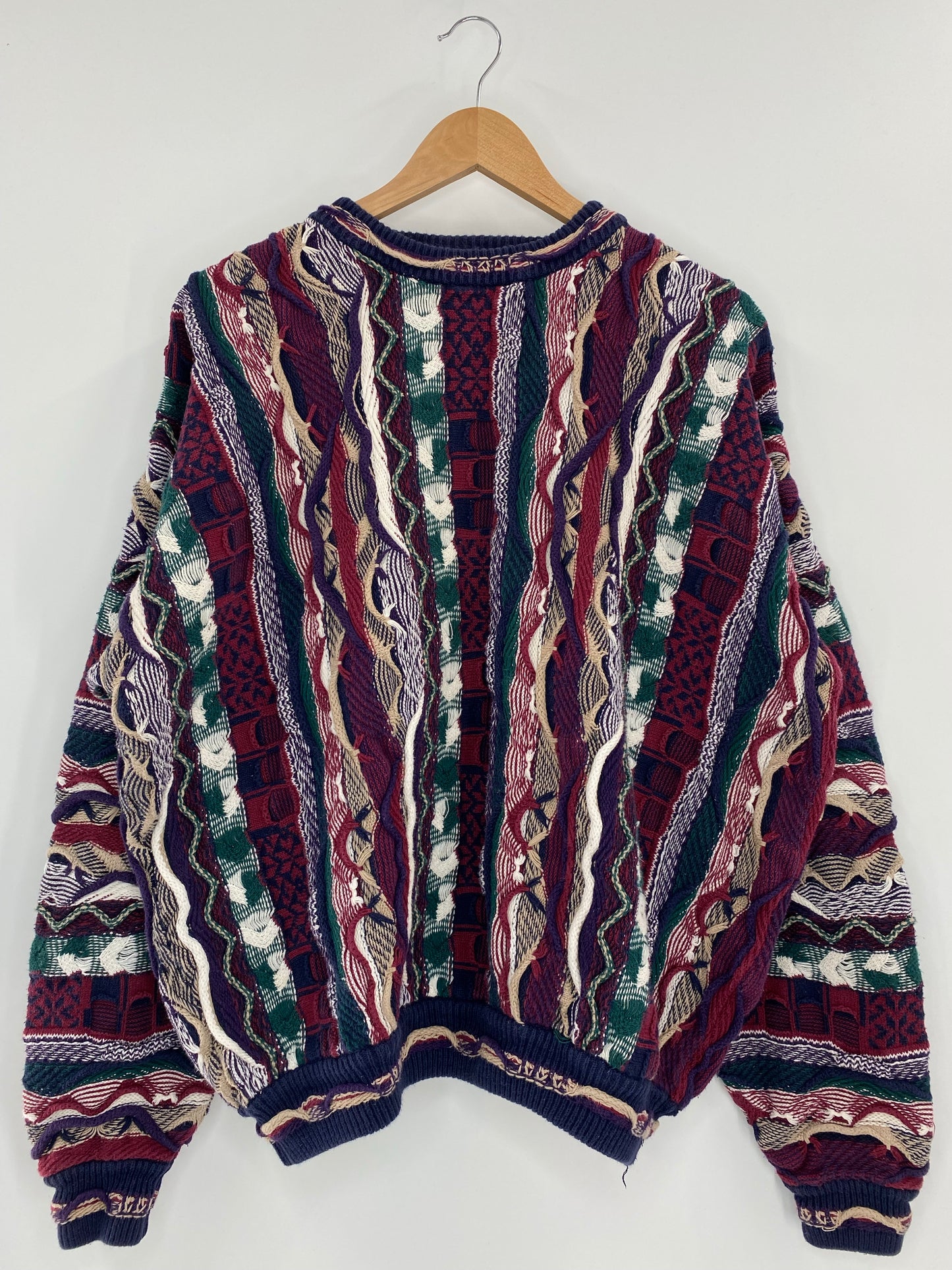Vintage 3D COOGI- Style Size L Knit Sweater / K4212