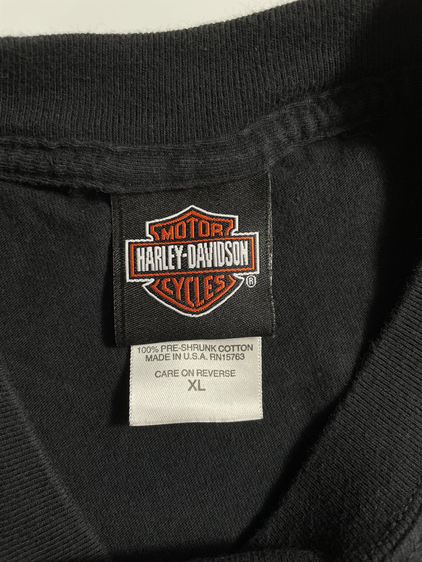 2009 HARLEY DAVIDSON CHICAGO Made in USA Size XL Vintage T-Shirts / A4453