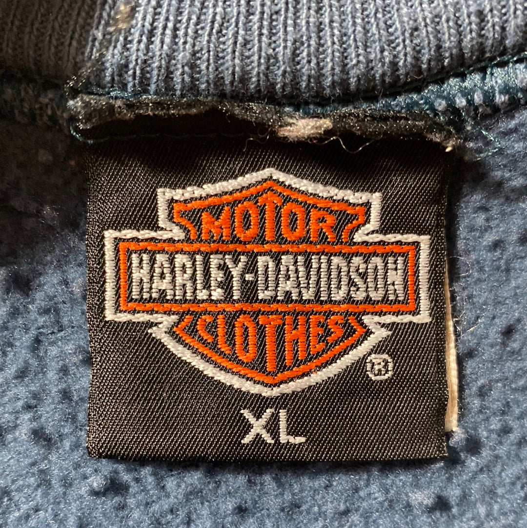 1993 HARLEY DAVIDSON Made in USA Size XL Vintage Sweat-Shirt / E735
