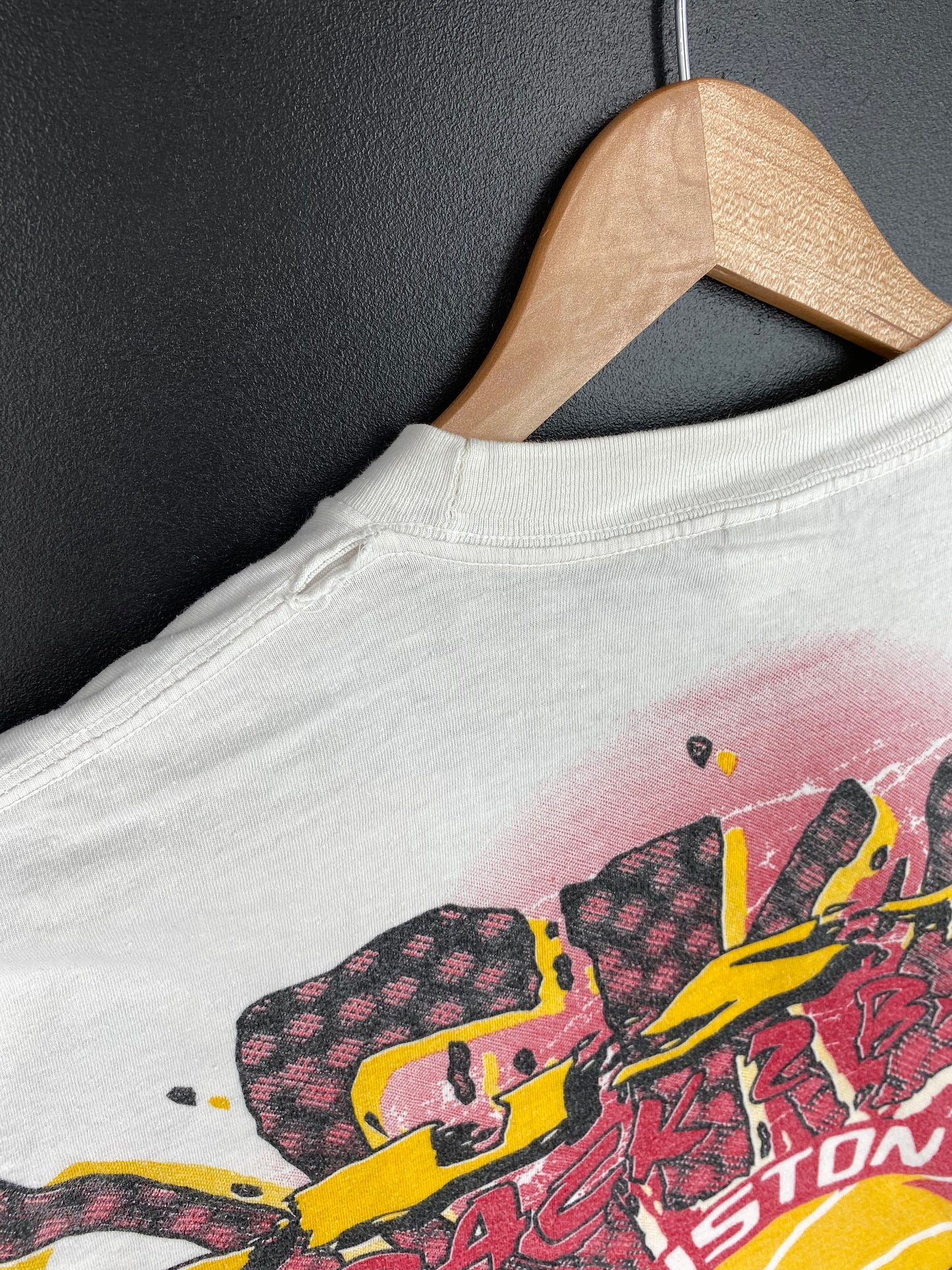 1995 HUSTON ROCKETS Size XL Vintage NBA T-shirt / A1082