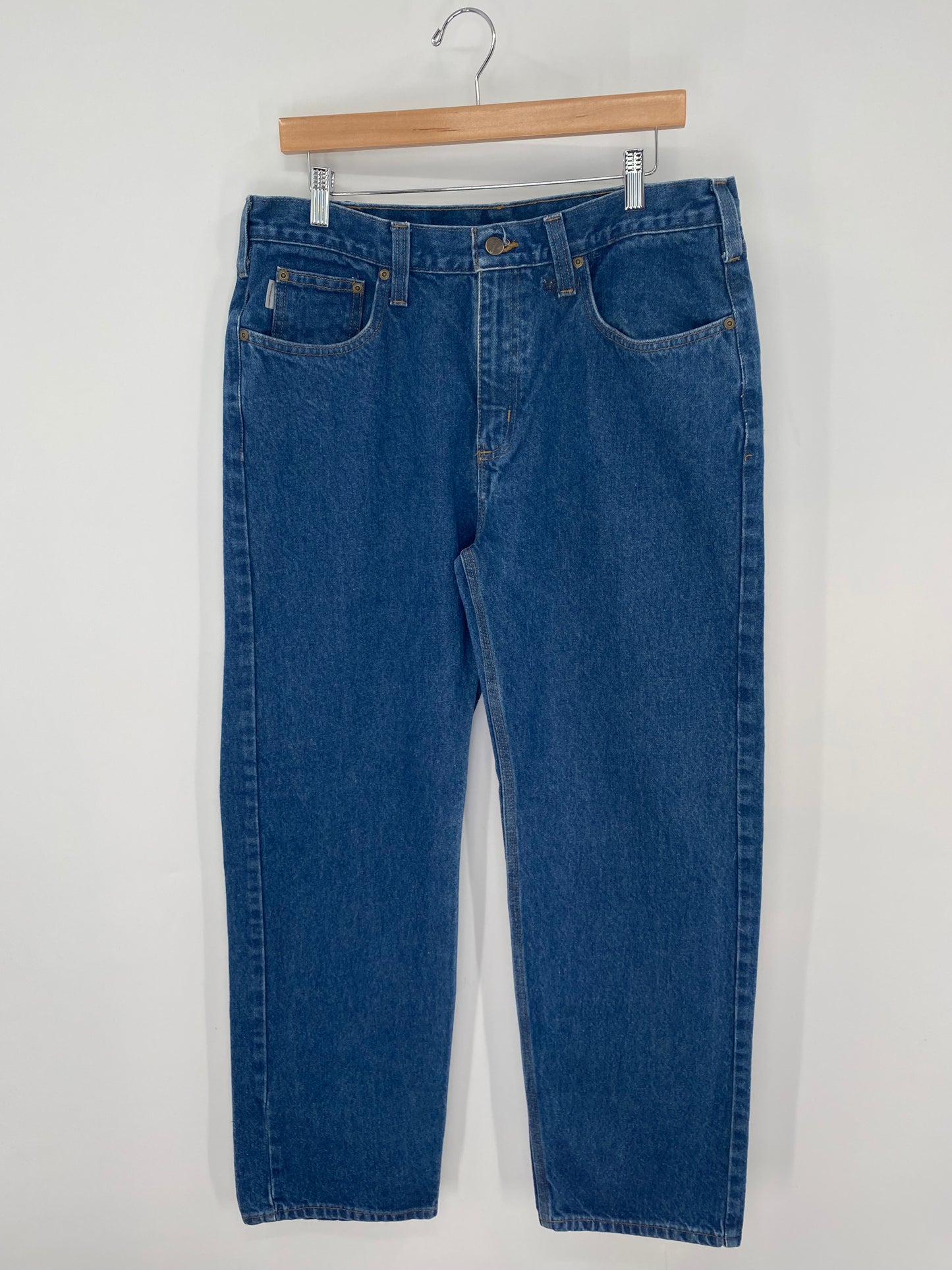Vintage CARHARTT Size W35xL3.15 Denim Pants / K9981