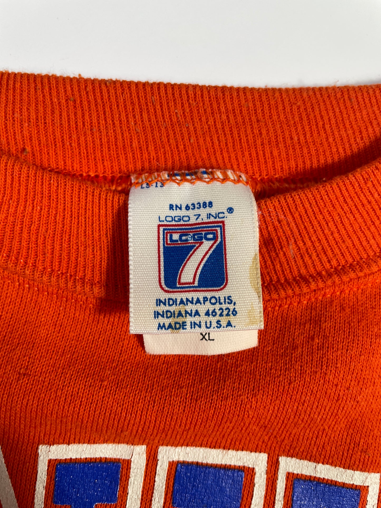 90's DENVER BRONCOS Made in USA Size XL Vintage NFL Sweat-Shirt / A7724