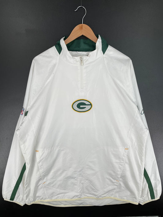 Vintage GREEN BAY PACKERS Size XL Vintage NFL Nylon Jacket / E3547N