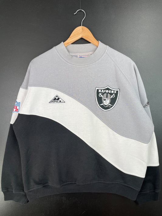 90’s RAIDERS Size L NFL Sweat-shirt / A8524