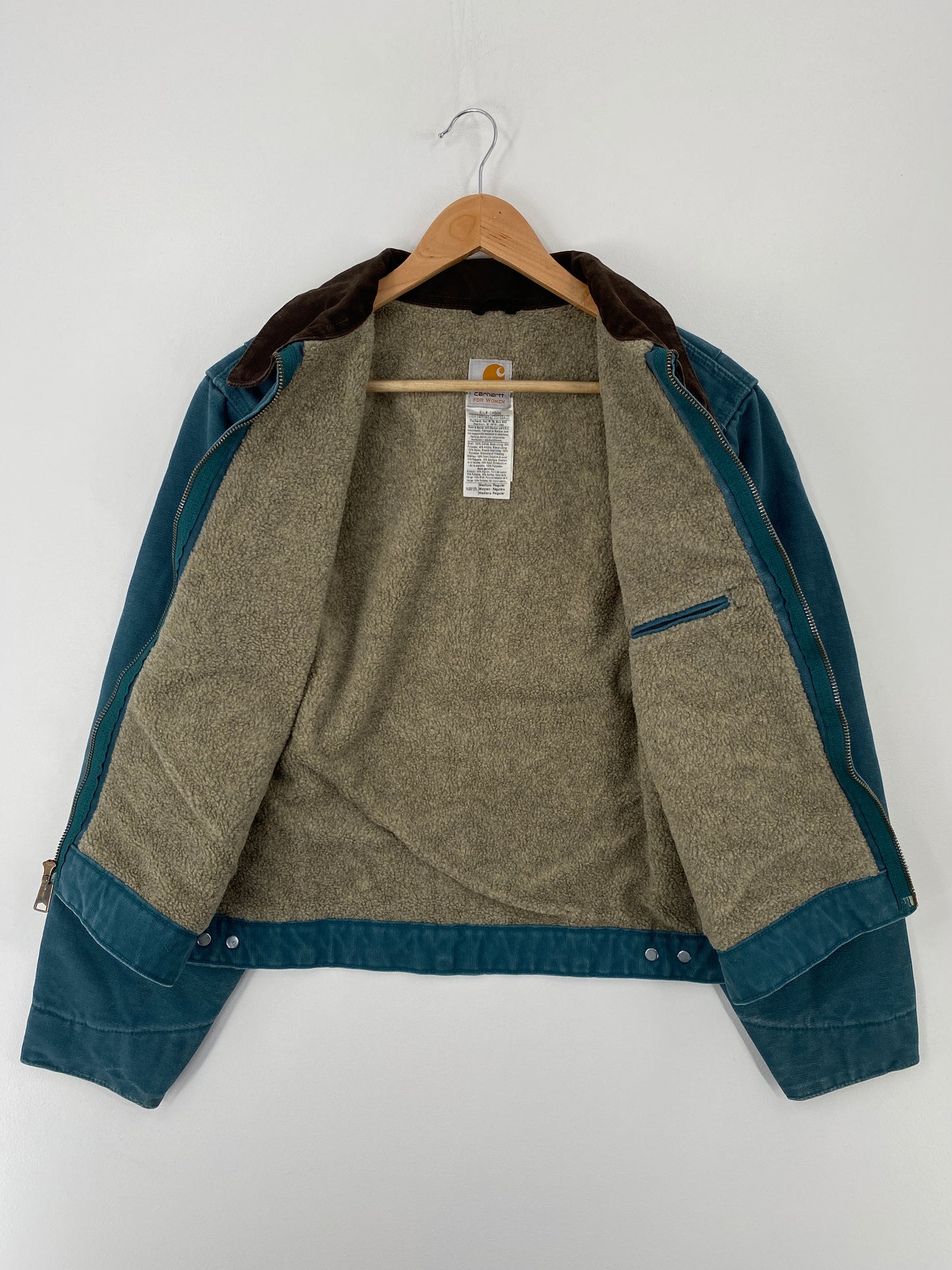 Vintage CARHARRT Size Ladies.M Duck Jacket / A9303