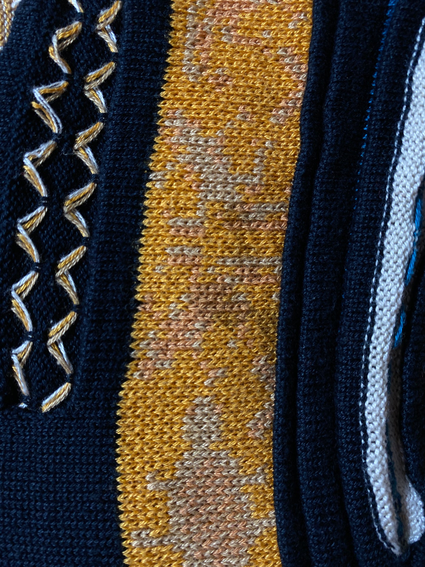 Vintage 3D COOGI- Style Size M Knit Sweater / E774