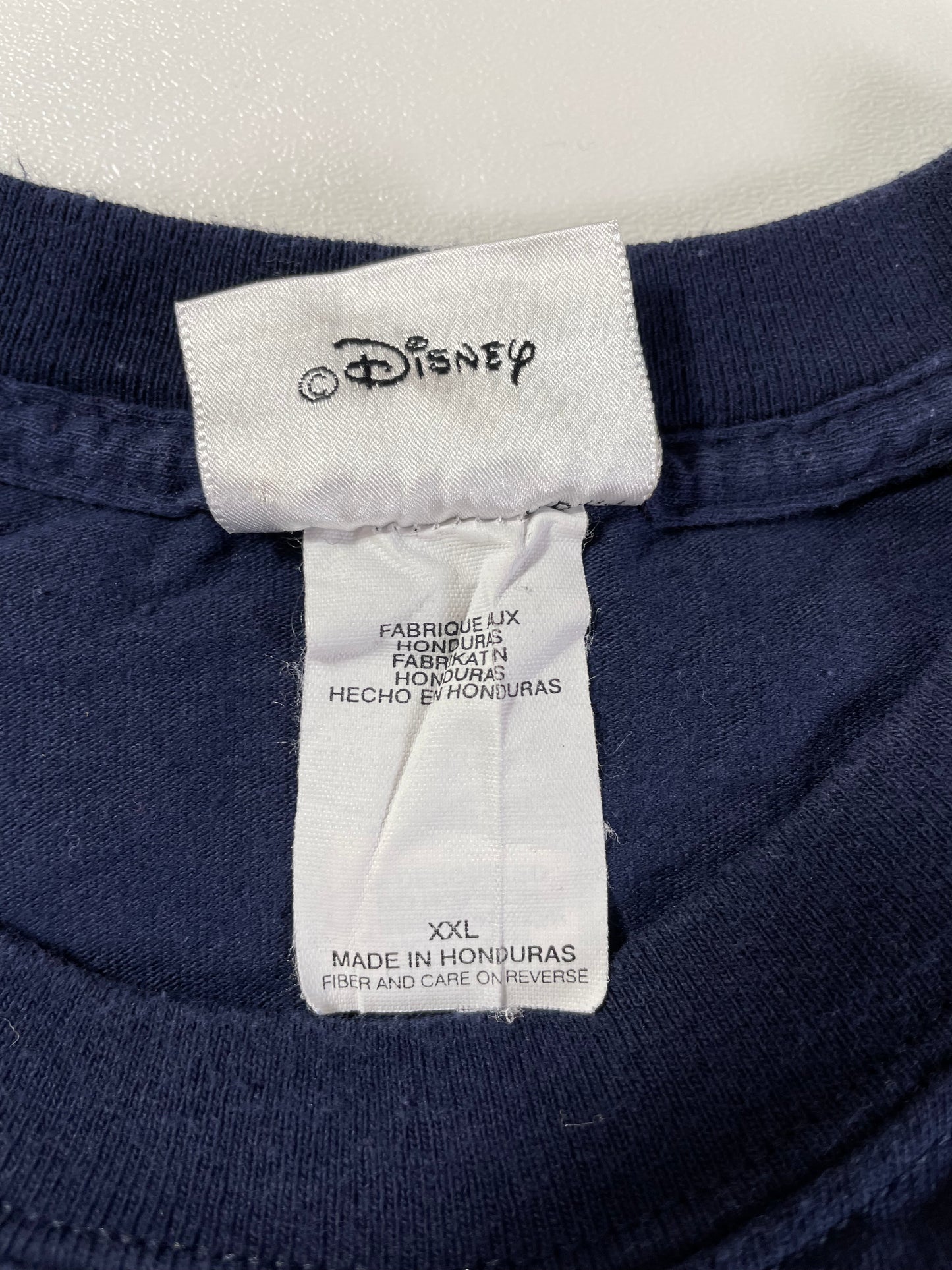 00' DISNEY MICKEY SPLASH MOUNTAIN Size XXL Vintage T-Shirts / A776