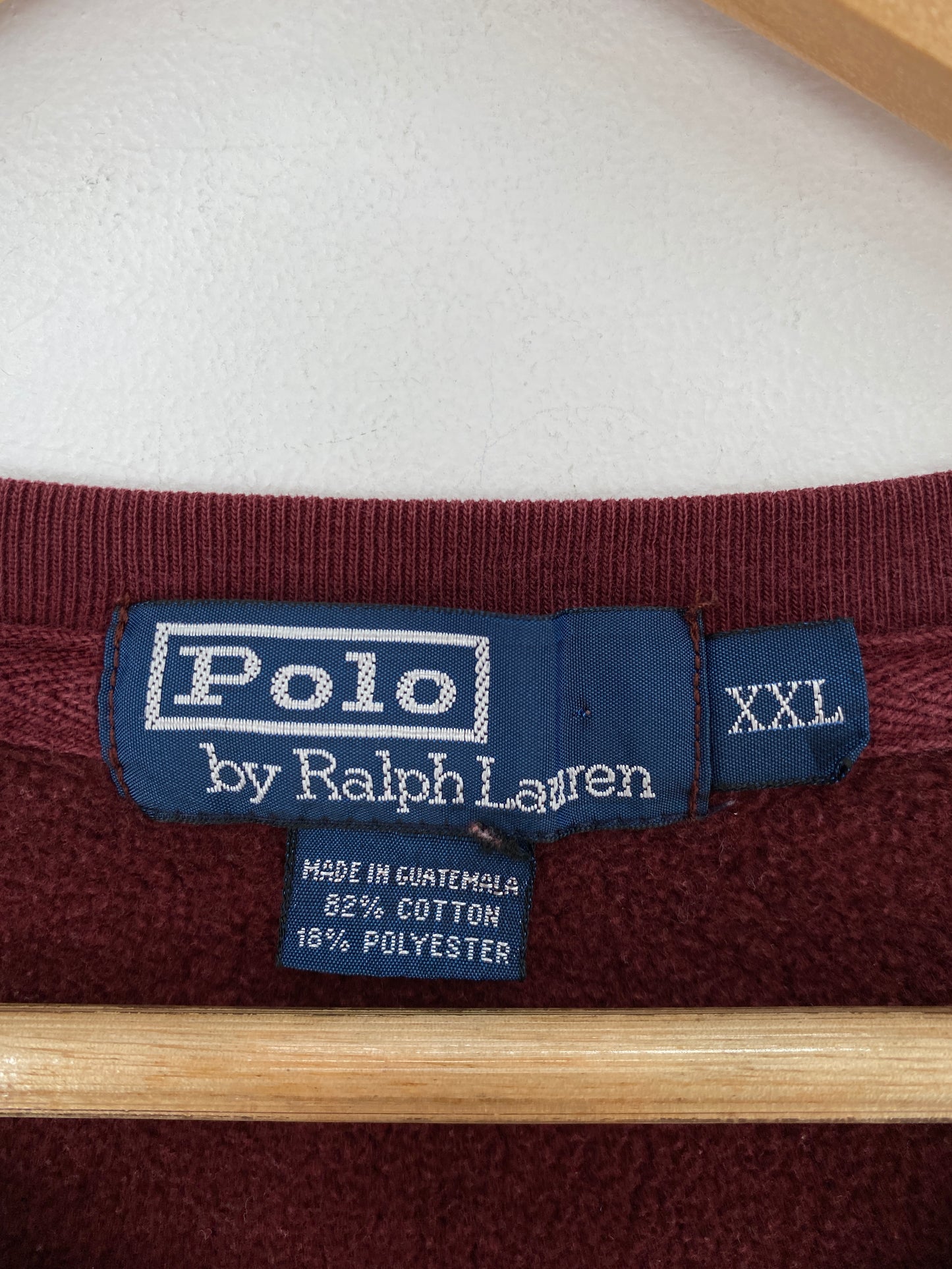 00' POLO RALPH LAUREN Size XXL Vintage Sweat-Shirt/ A4244
