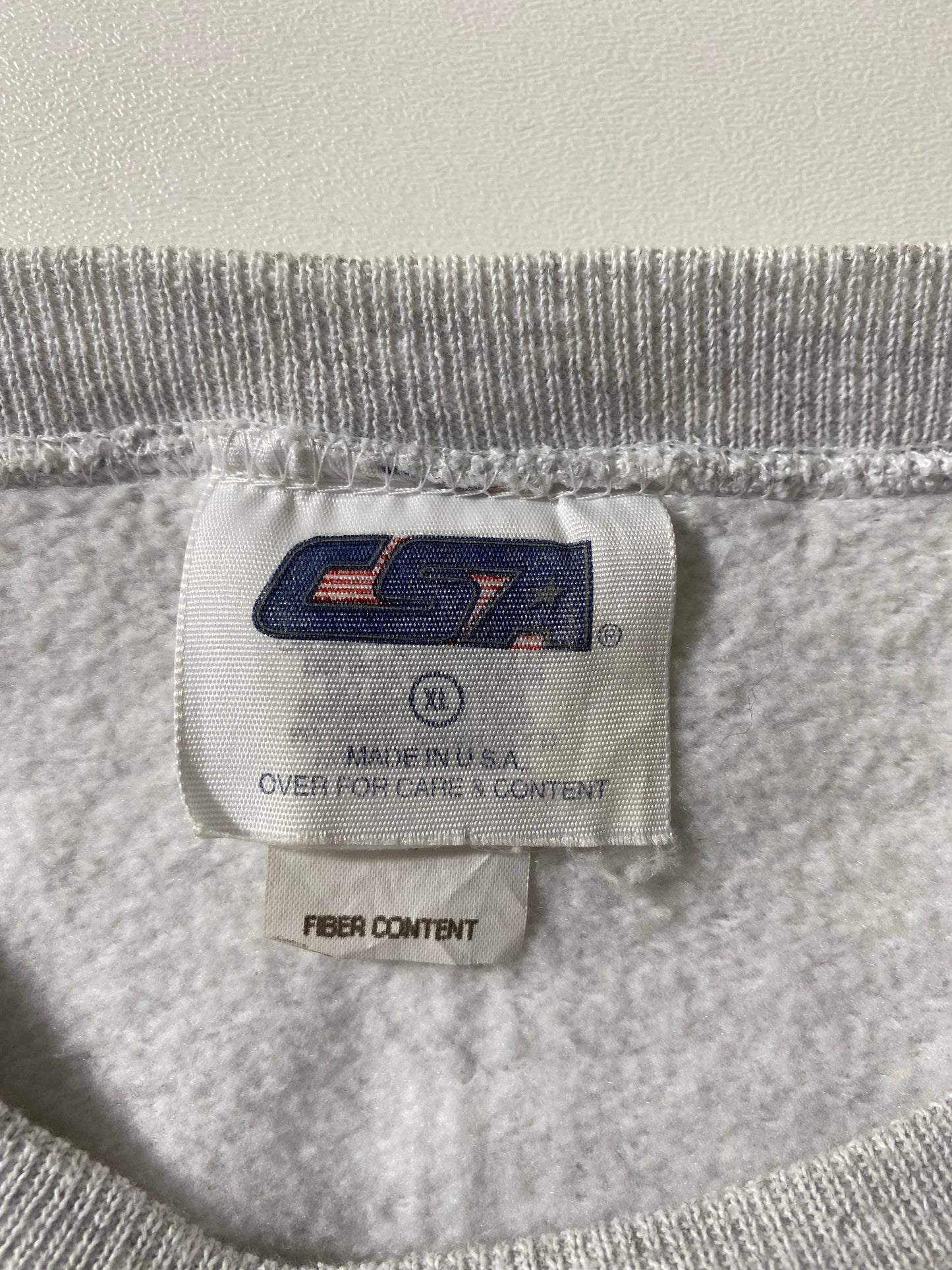 1996 DENVER BRONCOS Made in USA Size XL Vintage NFL Sweat shirt / A9784