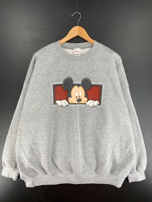 Vintage DISNEY MICKEY Size XXXXL Vintage Sweat-shirt / E3872S