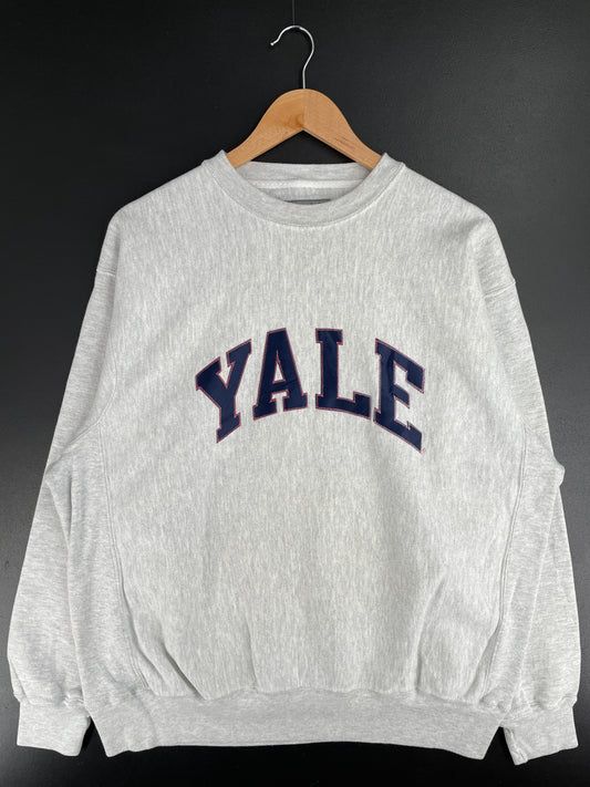 00’ CHAMPION REVERSE WEAVE x YALE Size L Vintage Sweat-shirt / E3103S