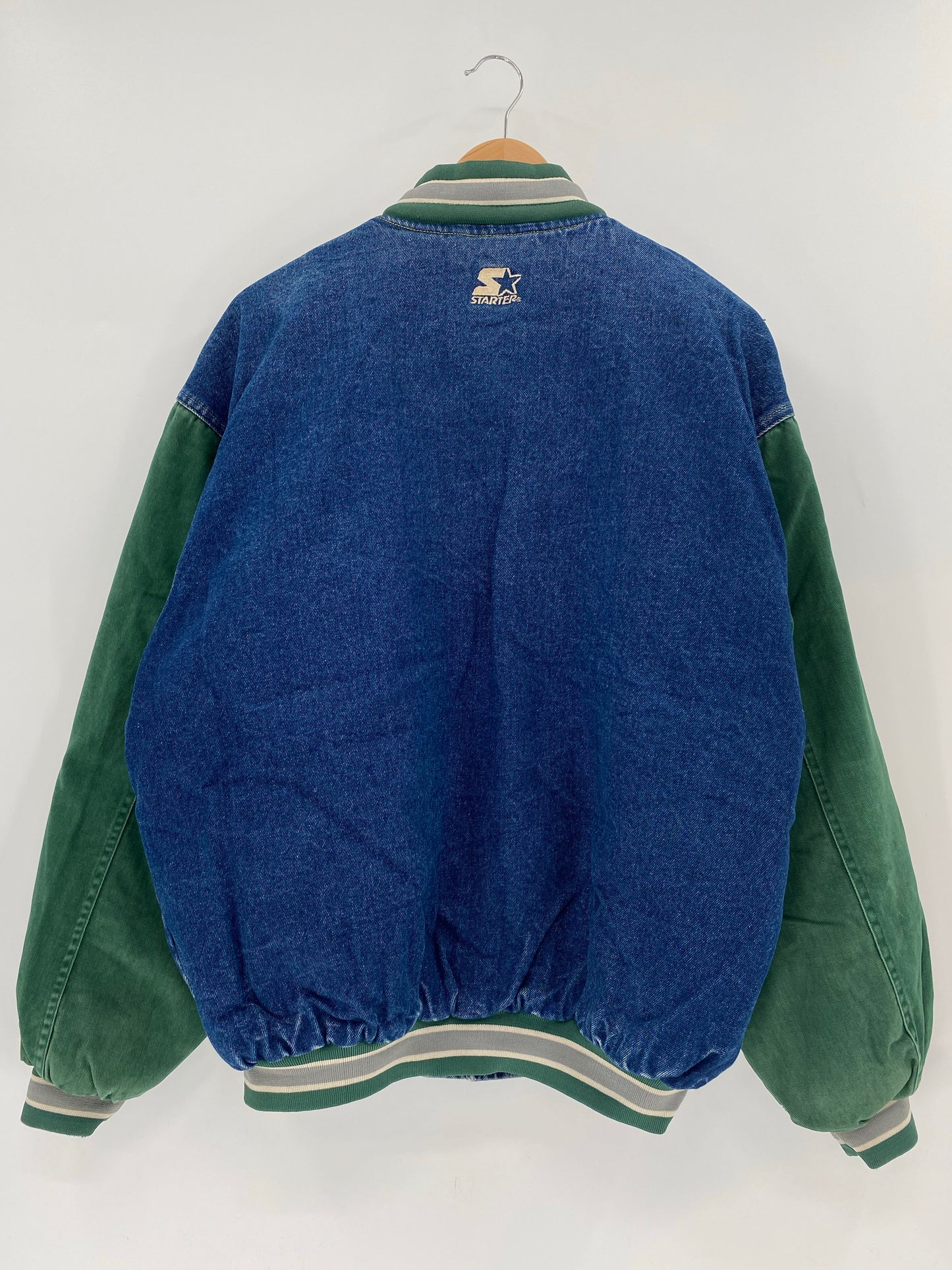 90’s STARTER Size M Vintage Denim Jacket  / K4986