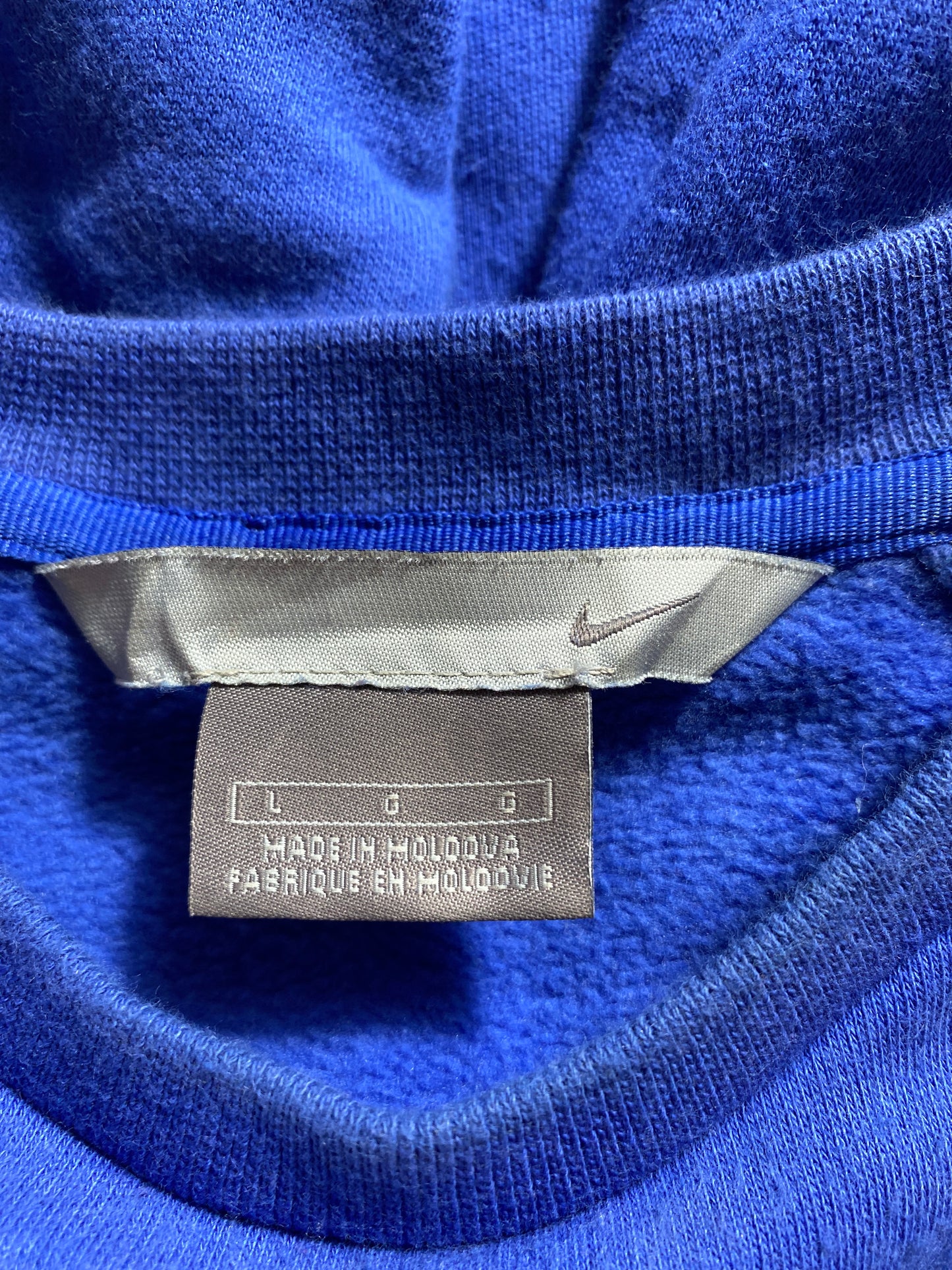 00’ NIKE MINI SWOOSH Size L Vintage Sweat- Shirt / K1199