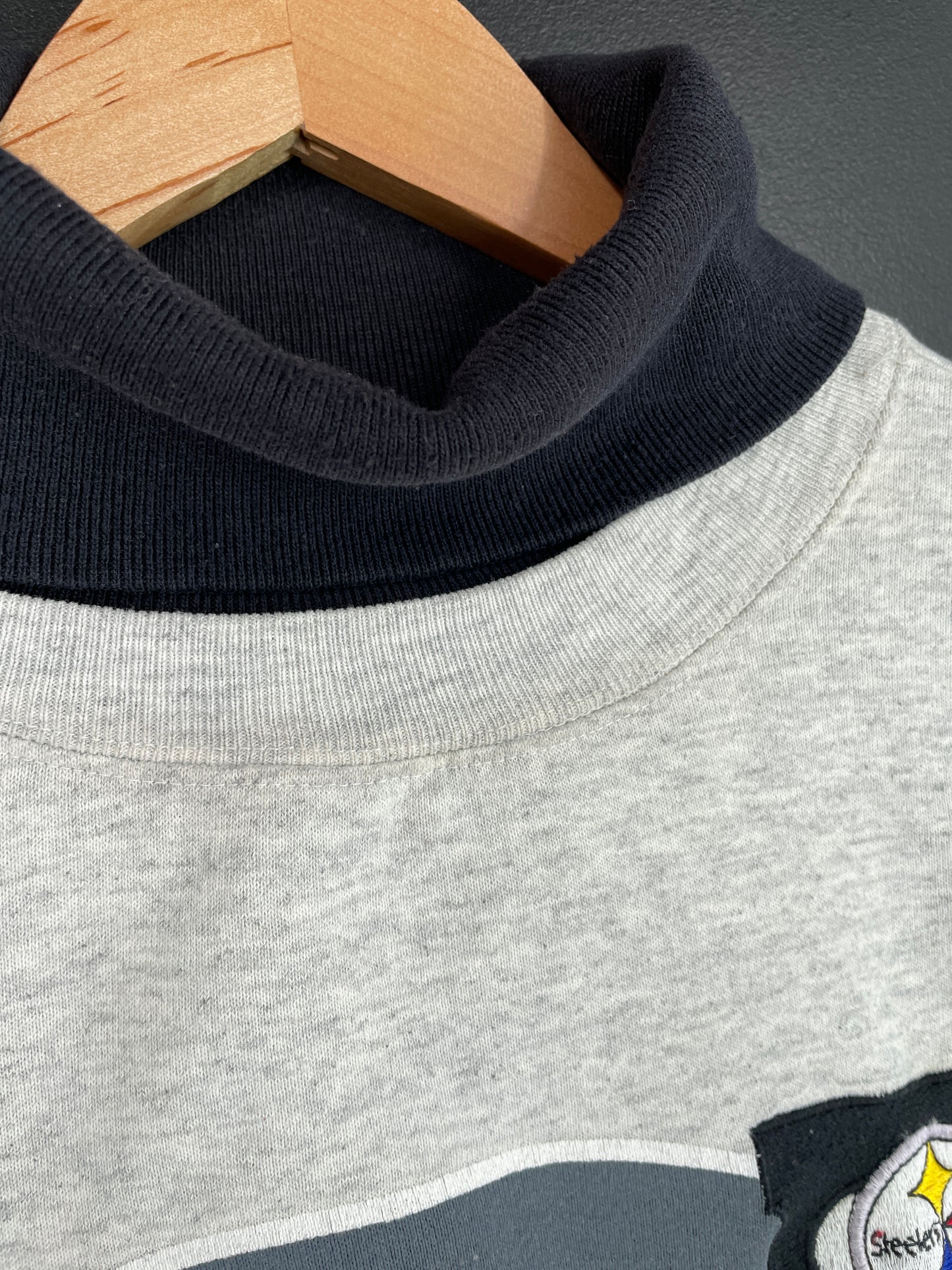 1993 PITTSBURGH STEELERS Made in USA Size L Vintage NFL Sweat-shirt / E4767S