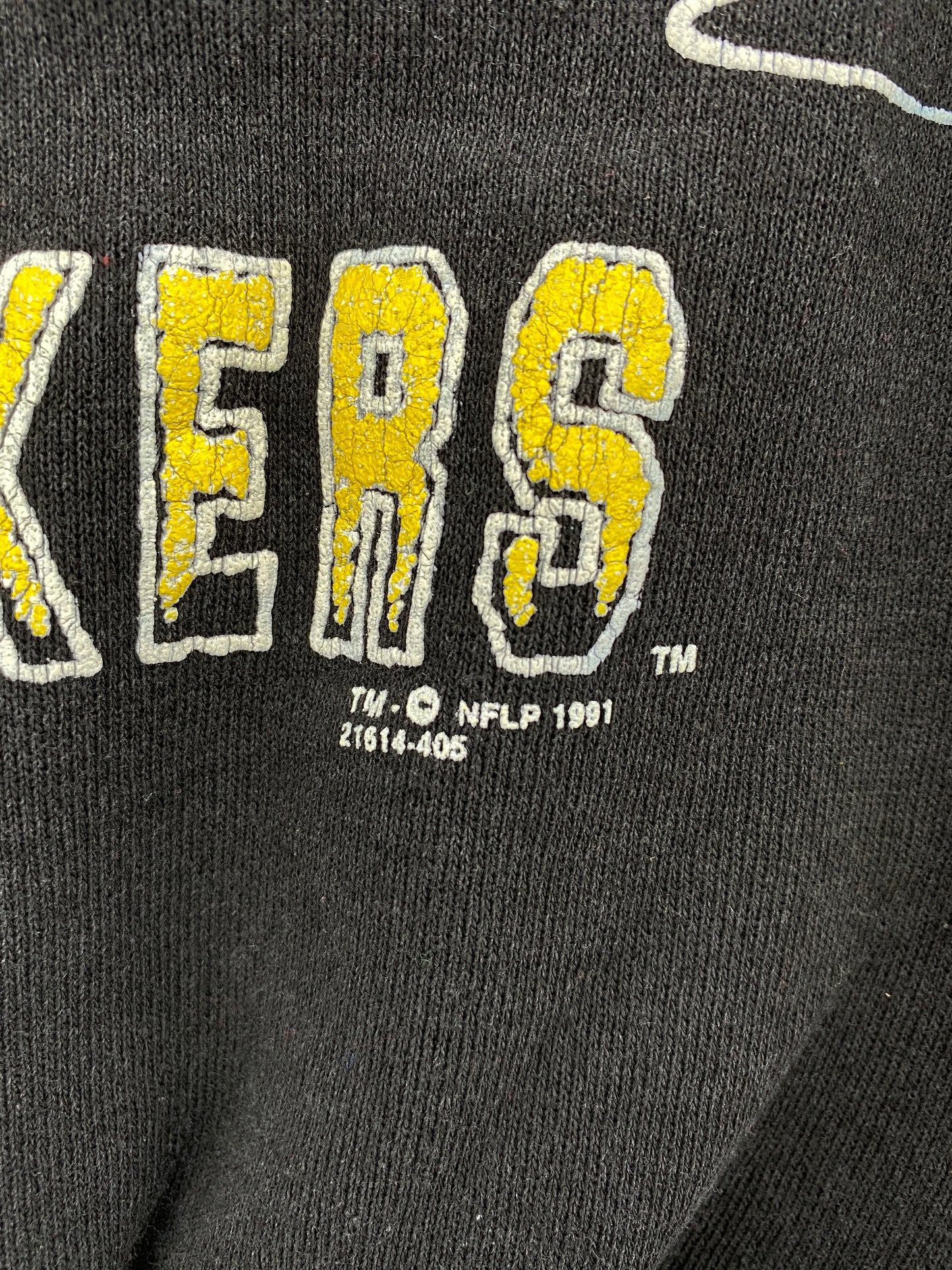 1991 GREEN BAY PACKERS Made in USA Size XL Vintage NFL Sweat - Shirt / A7040