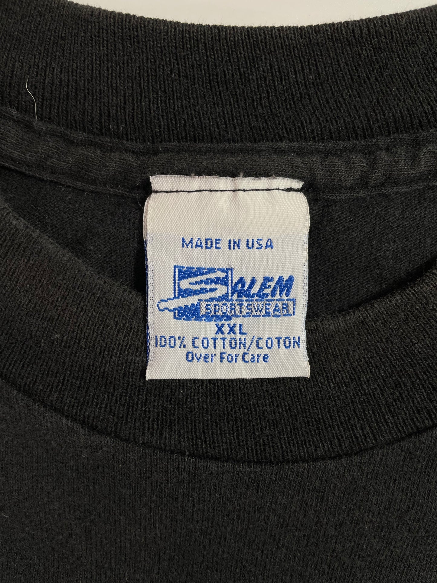1995 SALEM x NEW ORLINS SAINTS Made in USA Size XXL Vintage NFL T-Shirt / A2228