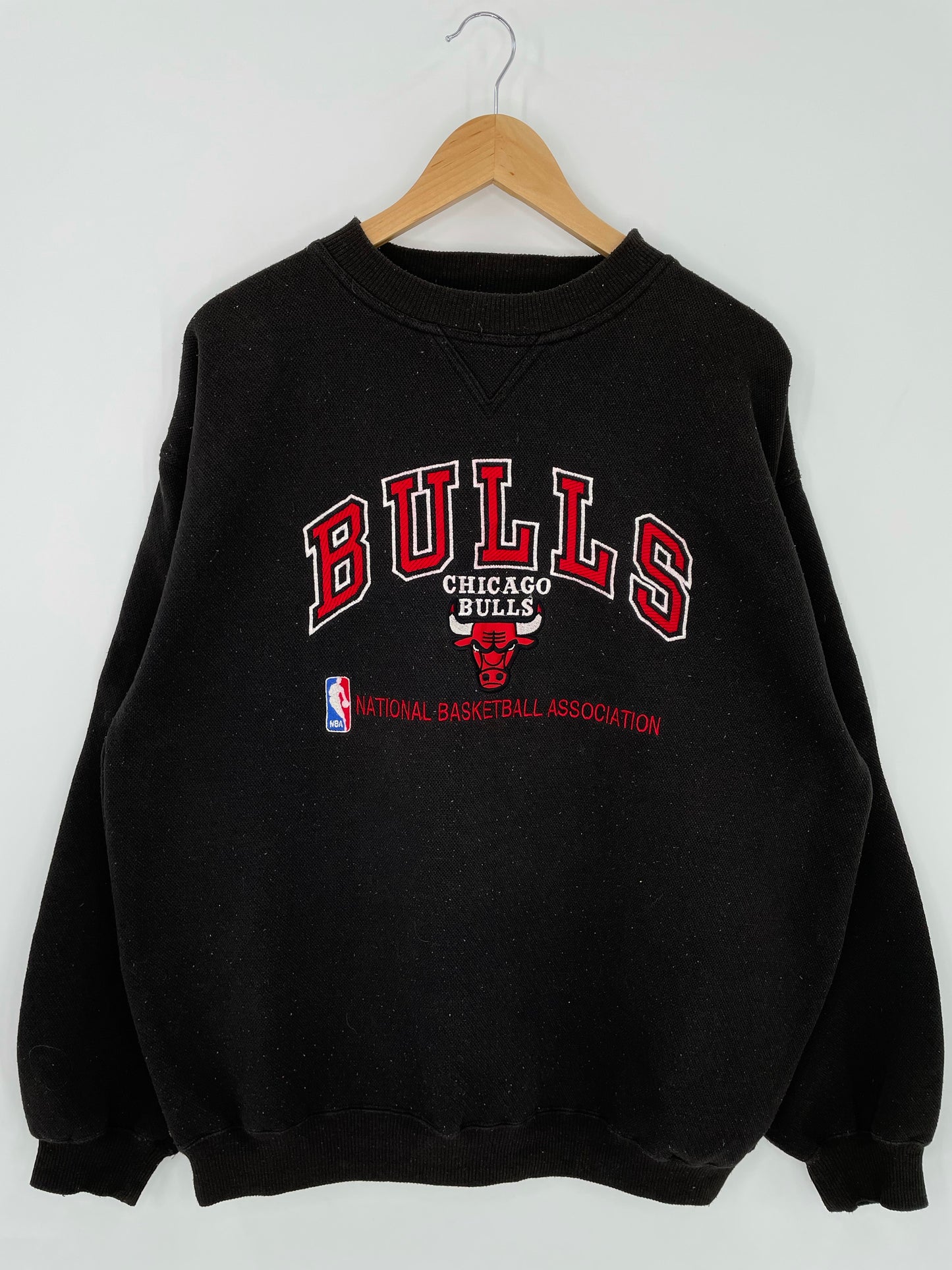 90’s CHICAGO BULLS Size XL NBA Sweat shirt / K5716