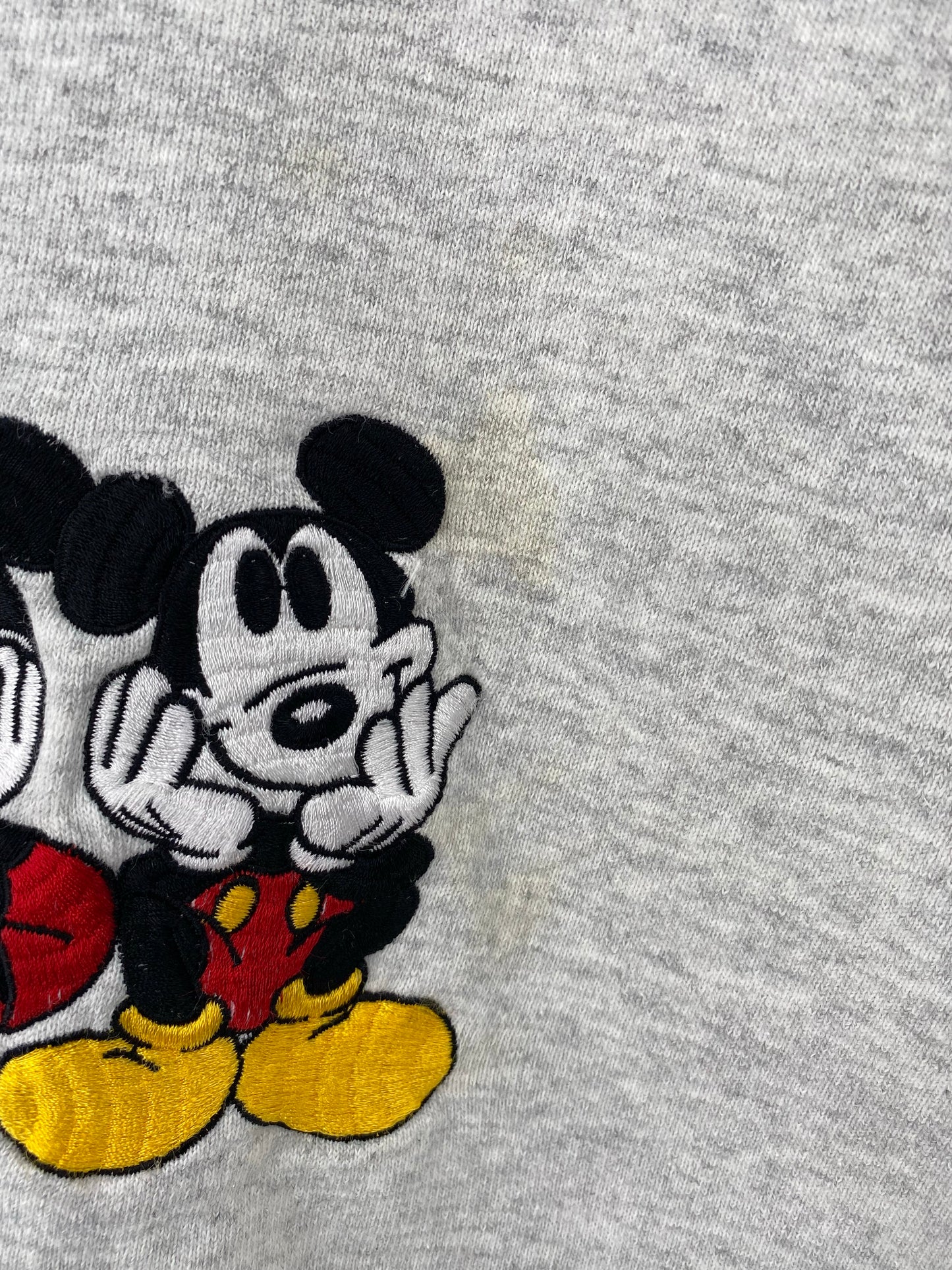 90’s DISNEY MICKEY Made in USA Size XL Vintage Sweat-shirt / K6158