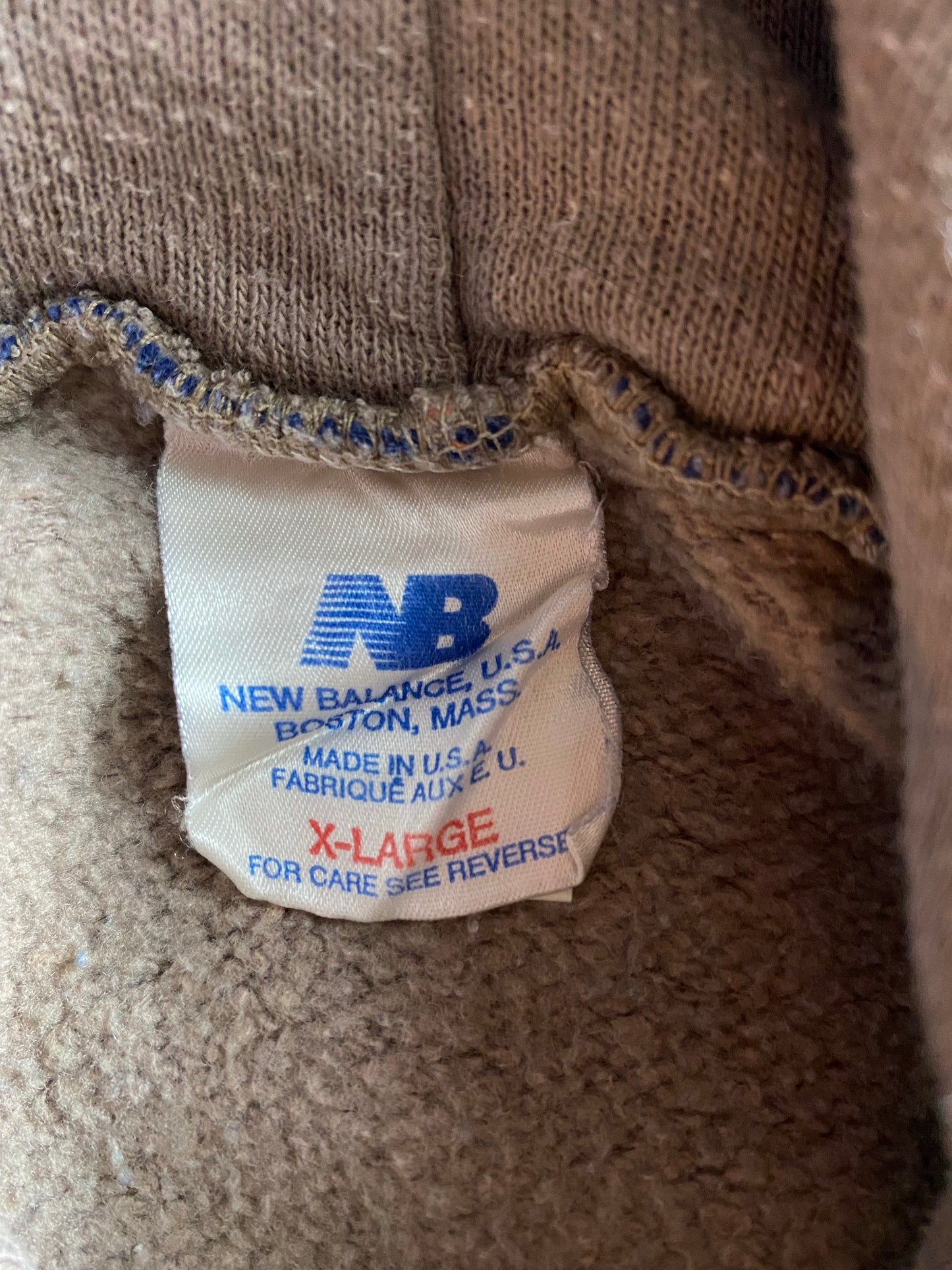 80’s NEW BALANCE Made in USA Size Kids XL Vintage Hoodie Sweat-shirt/ K6855